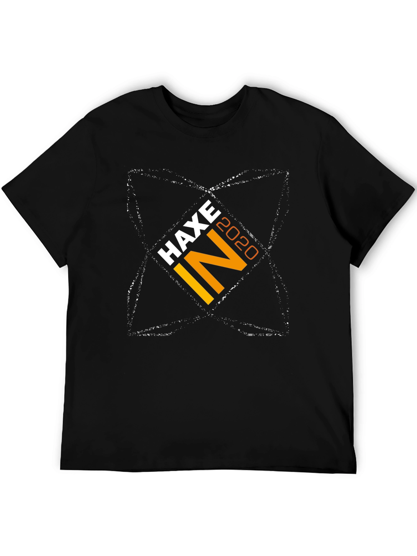 HAXE IN 2020 Graphic Tee - Trendy Black T-Shirt