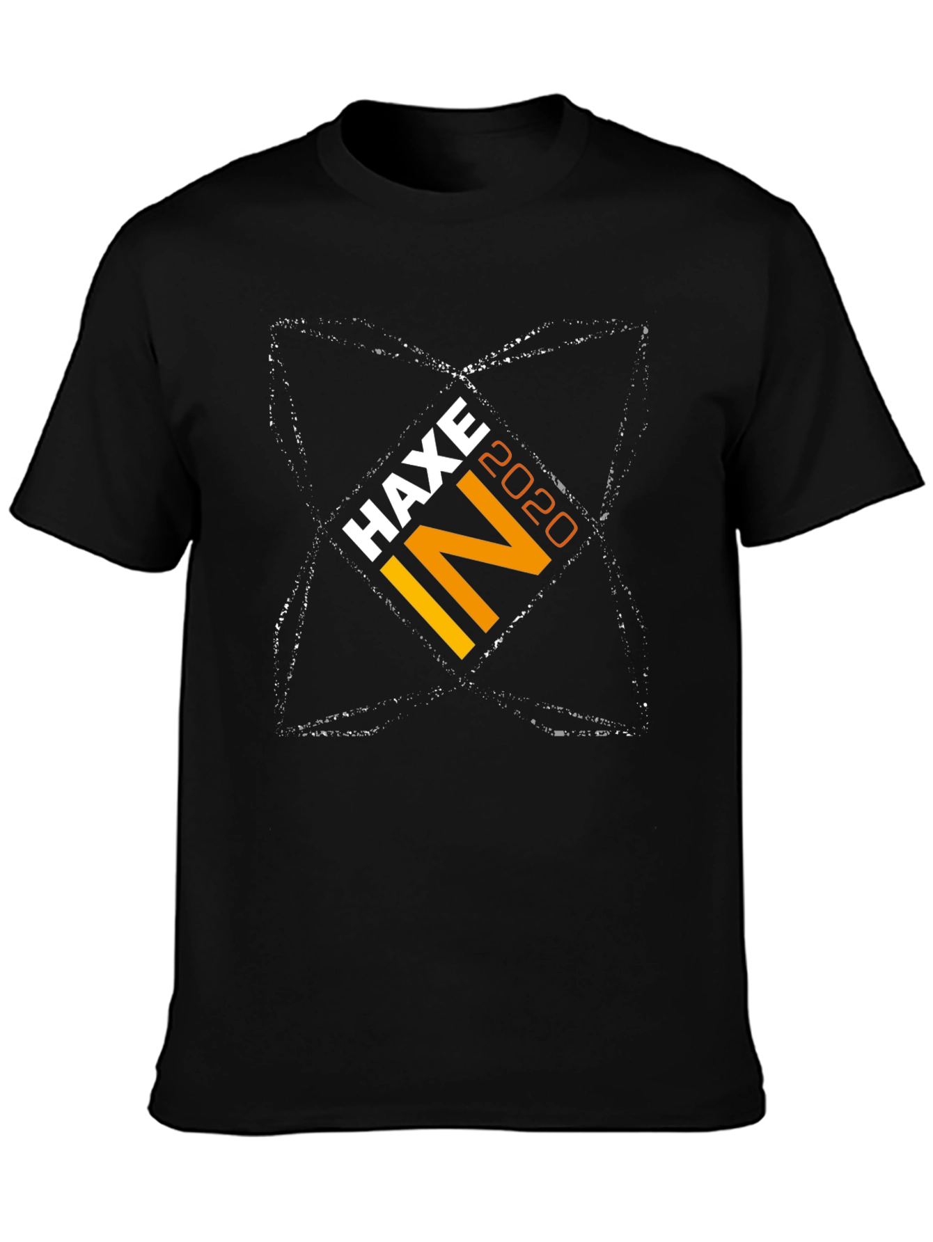 HAXE IN 2020 Graphic Tee - Trendy Black T-Shirt