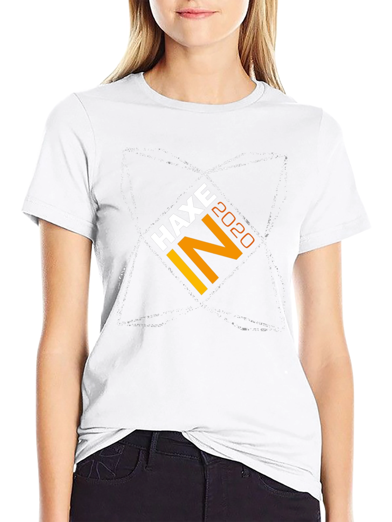 HAXE IN 2020 Graphic Tee - Trendy Black T-Shirt