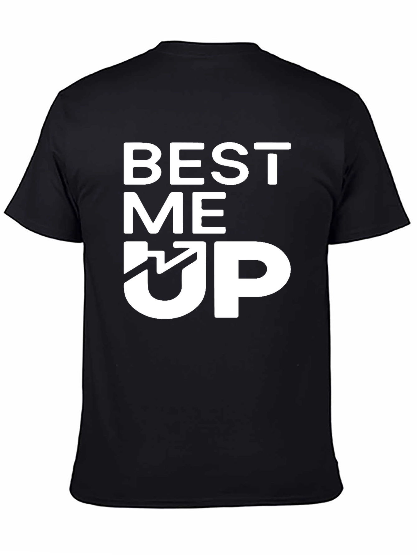 Best Me Up Graphic Tee - Soft Cotton Blend
