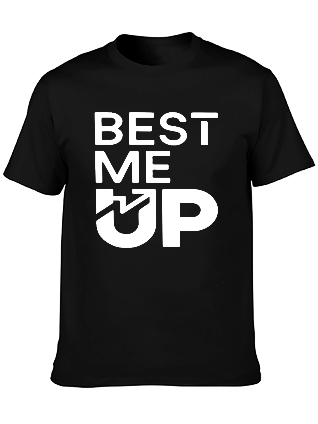 Best Me Up Graphic Tee - Soft Cotton Blend