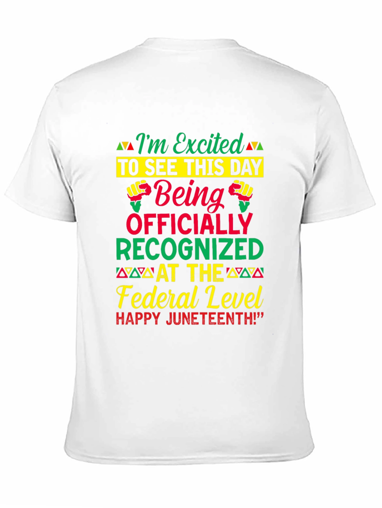 Juneteenth Celebration T-Shirt - Officially Recognized