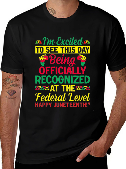 Juneteenth Celebration T-Shirt - Officially Recognized