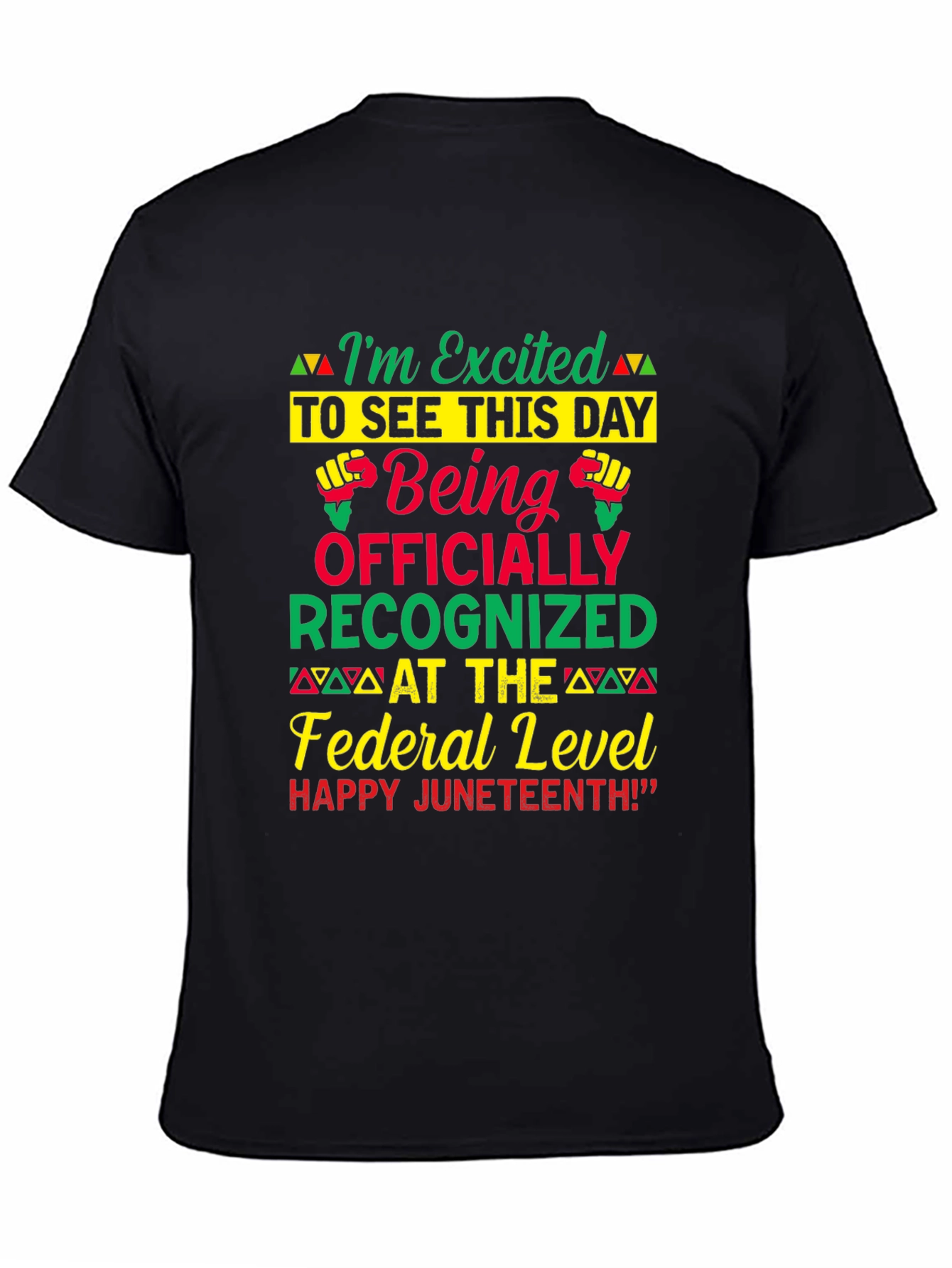 Juneteenth Celebration T-Shirt - Officially Recognized