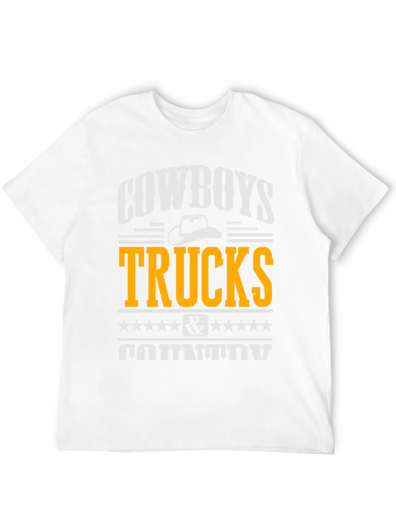 Cowboys Trucks Country Graphic Tee