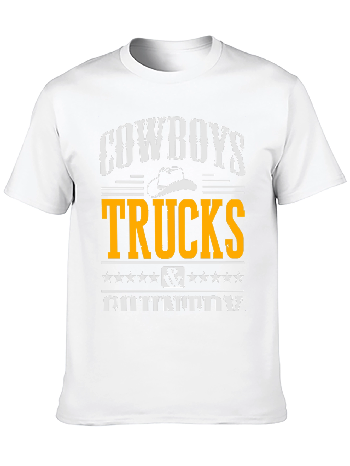 Cowboys Trucks Country Graphic Tee
