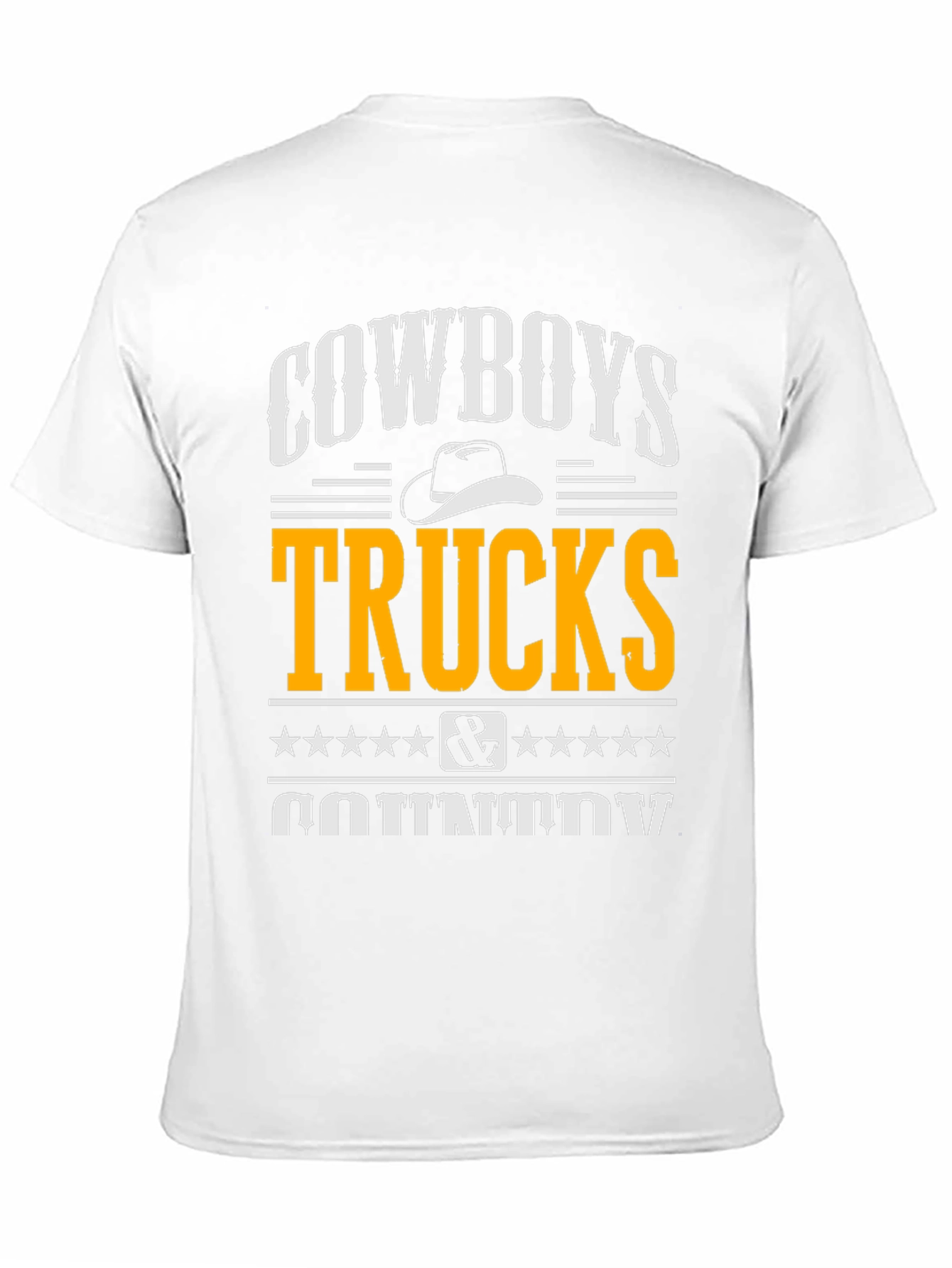 Cowboys Trucks Country Graphic Tee