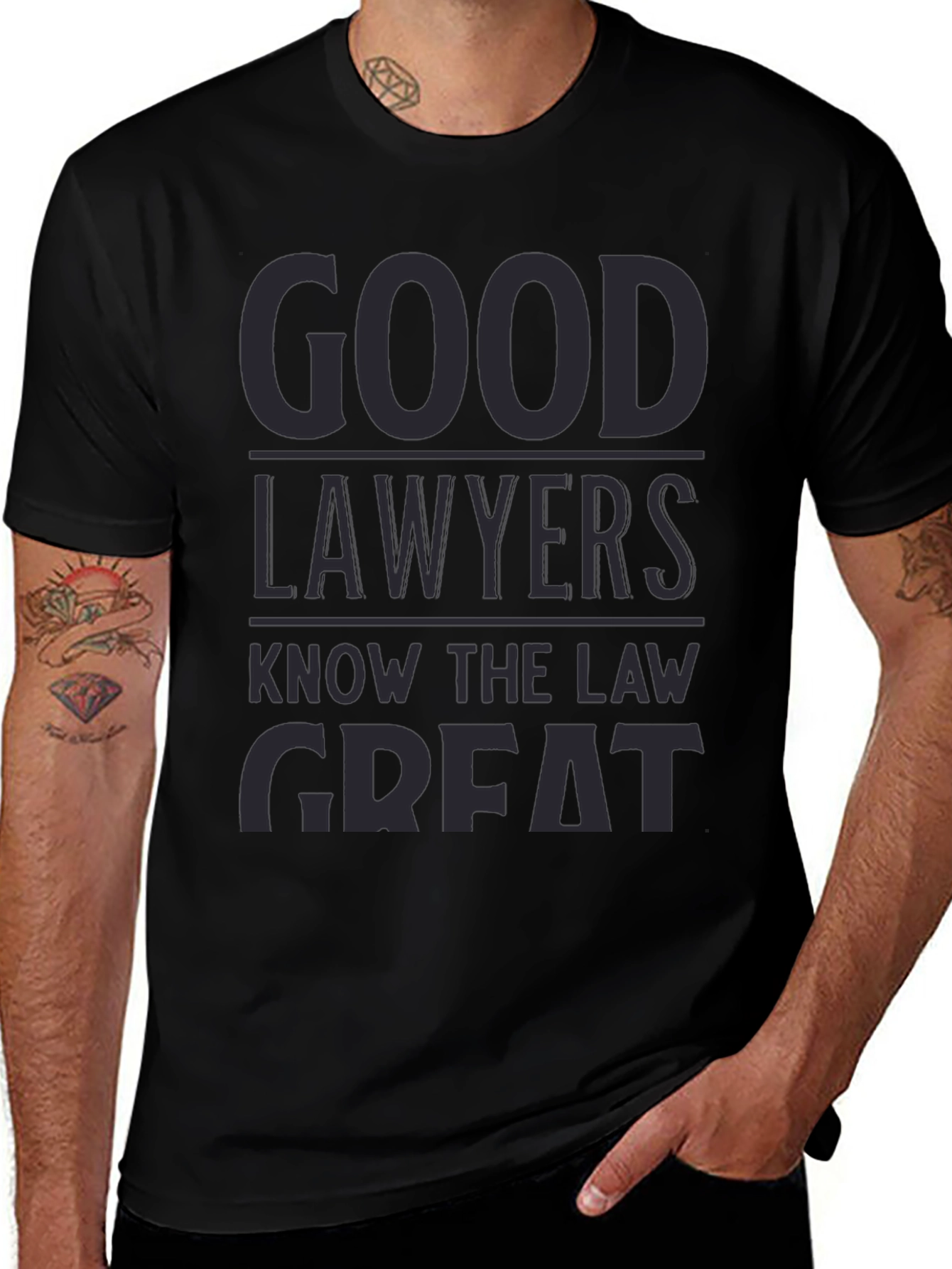 Good Lawyers Know The Law Great T-Shirt
