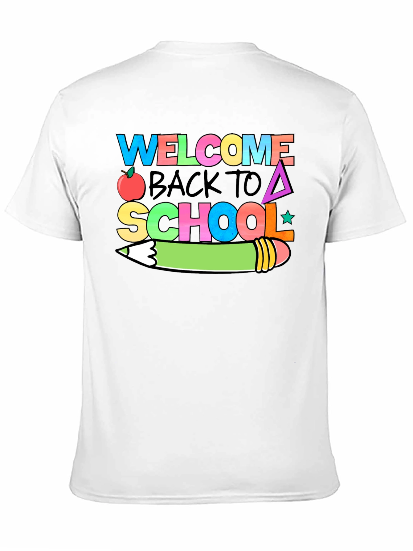 Welcome Back To School Graphic T-Shirt