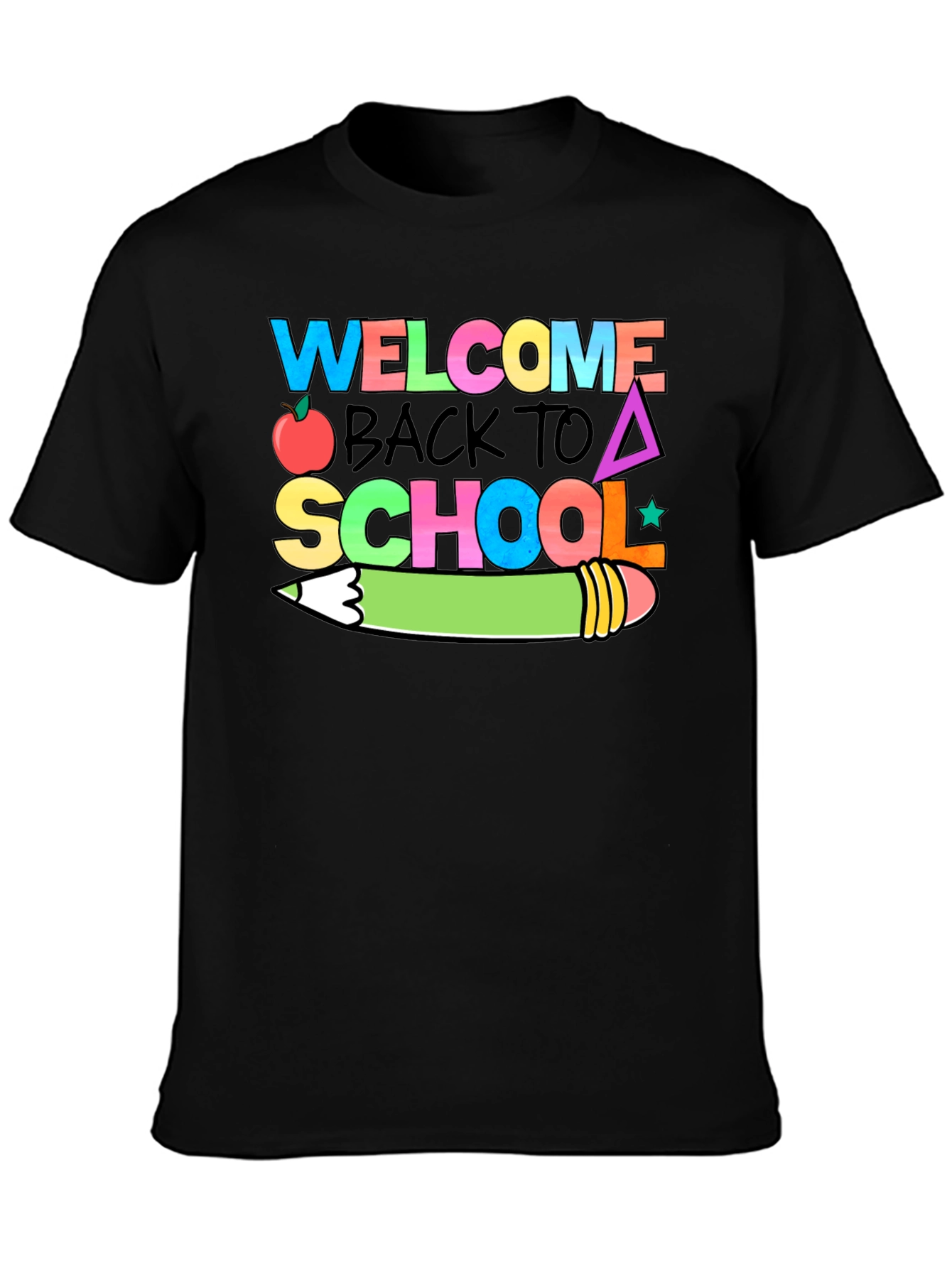 Welcome Back To School Graphic T-Shirt