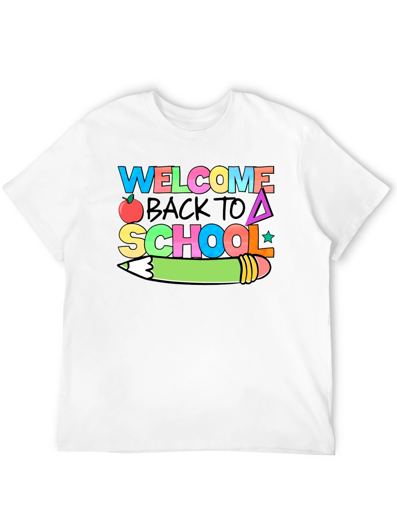 Welcome Back To School Graphic T-Shirt