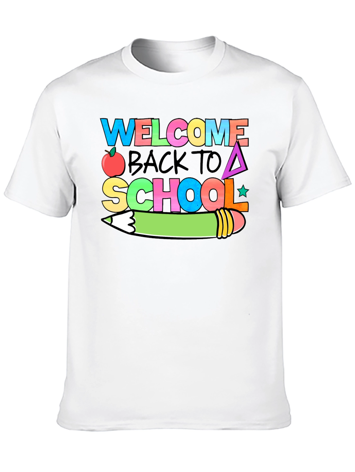 Welcome Back To School Graphic T-Shirt
