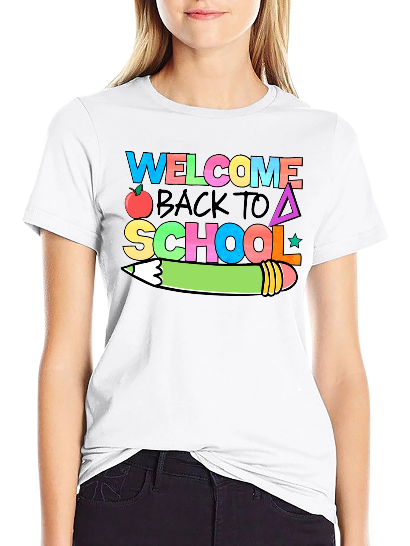 Welcome Back To School Graphic T-Shirt