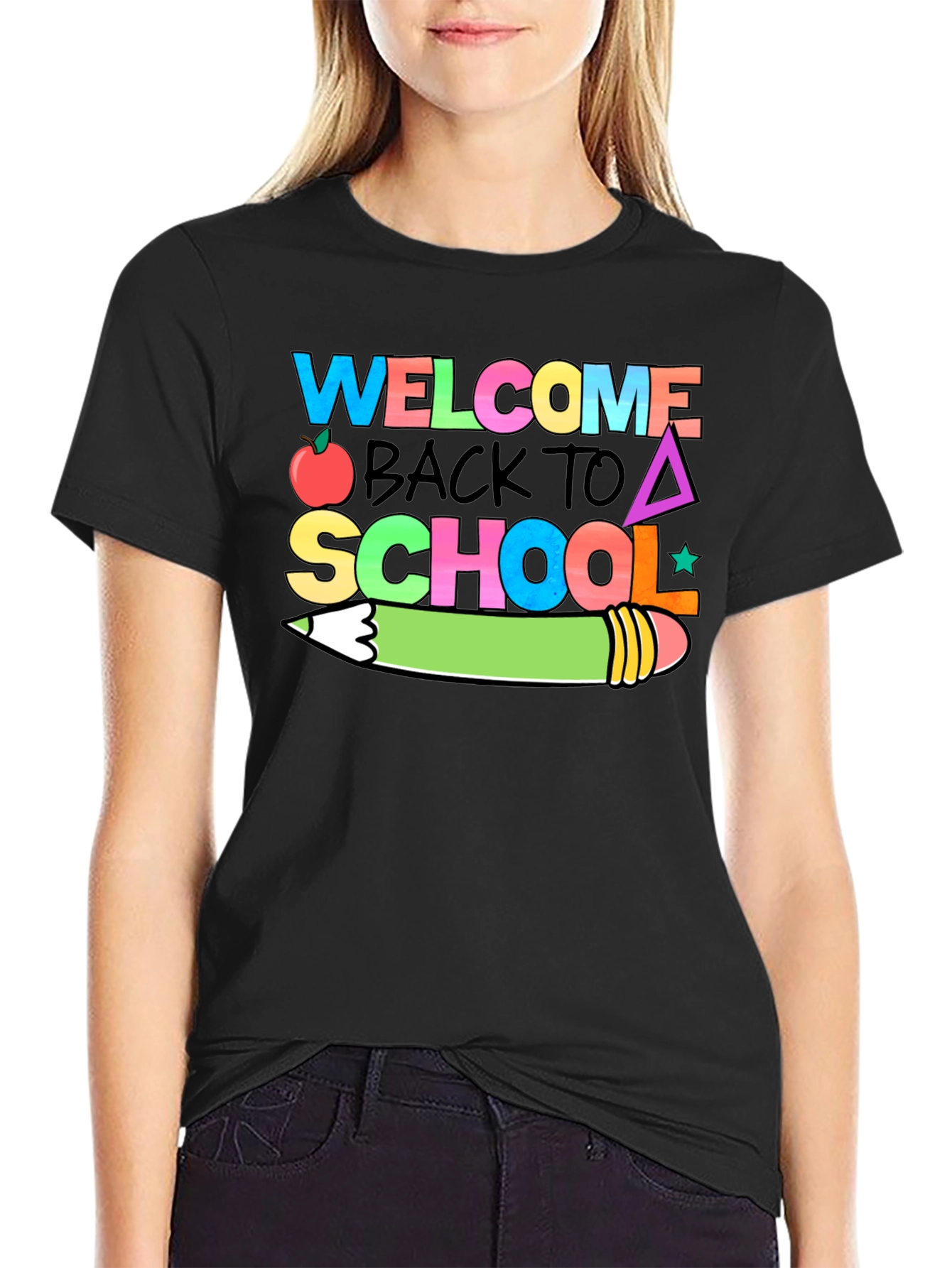 Welcome Back To School Graphic T-Shirt