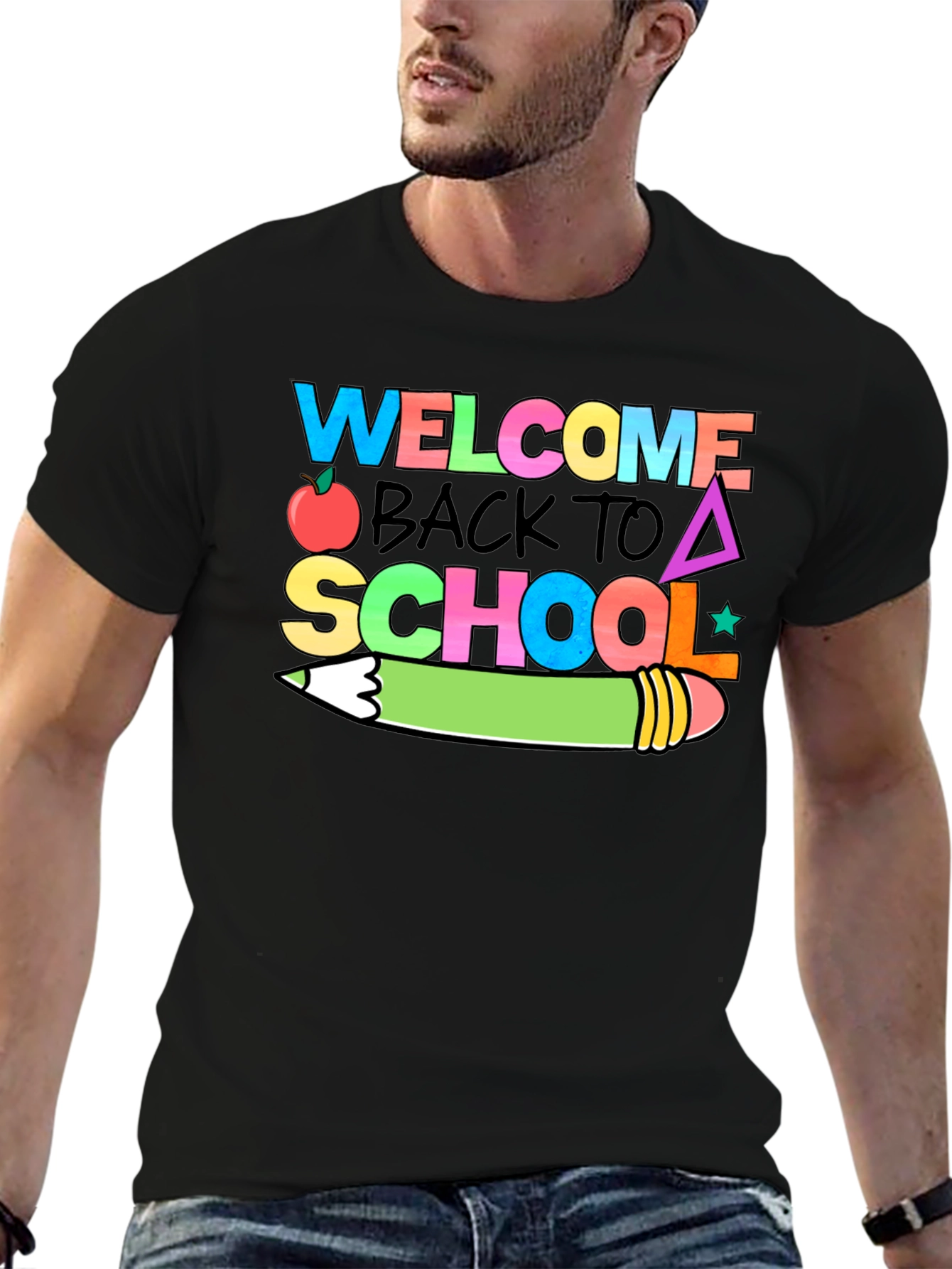 Welcome Back To School Graphic T-Shirt