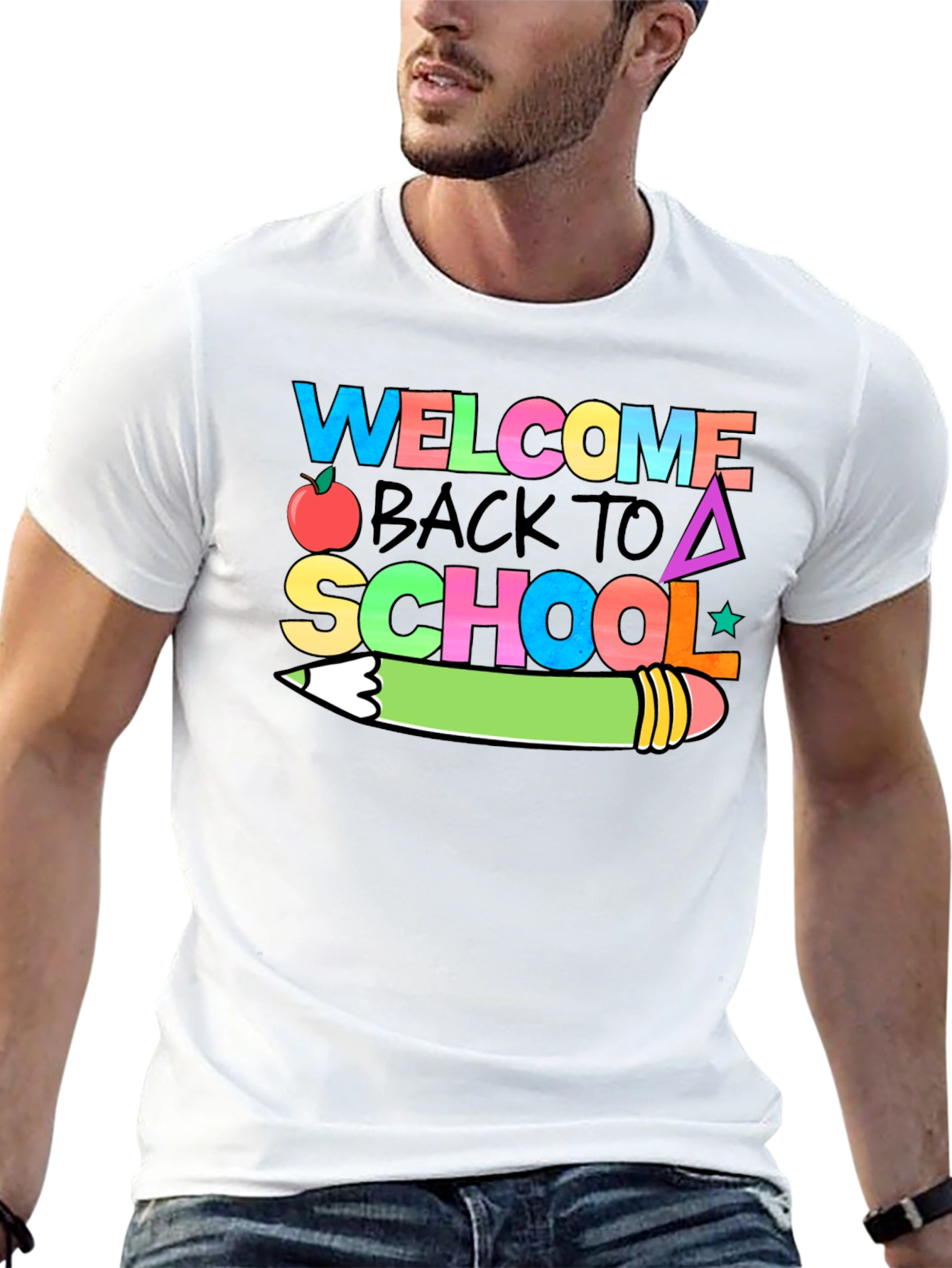 Welcome Back To School Graphic T-Shirt