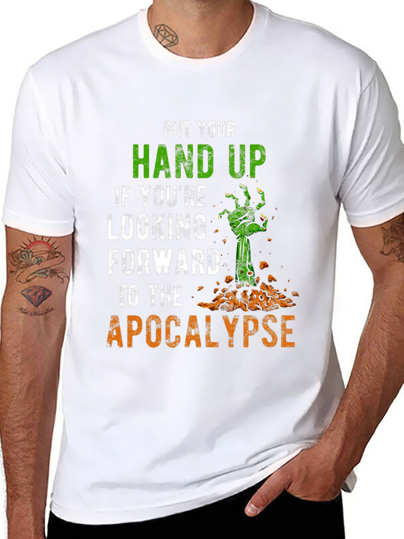 Apocalypse Zombie Hand T-Shirt