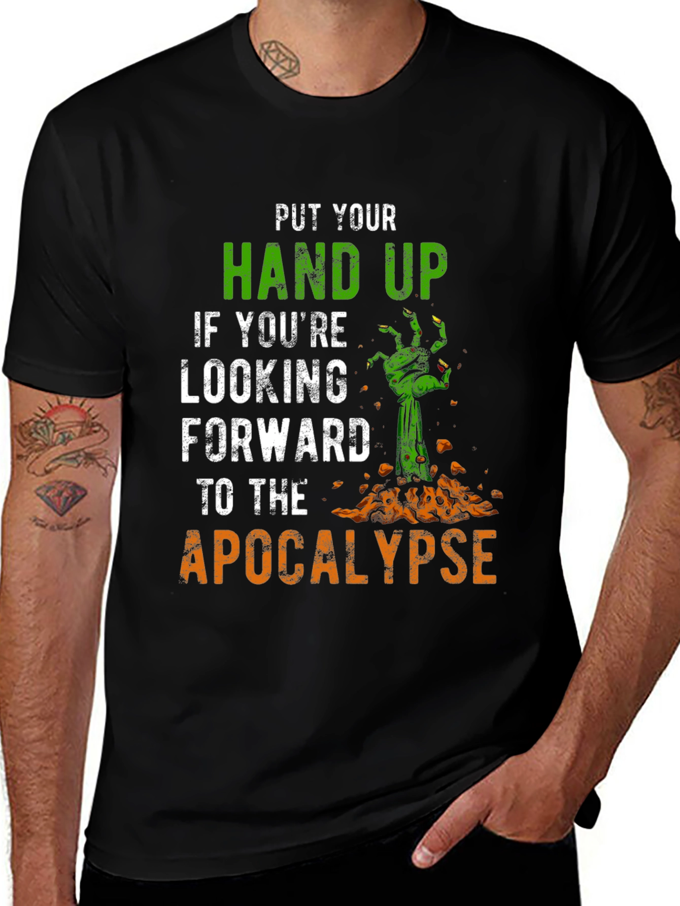 Apocalypse Zombie Hand T-Shirt