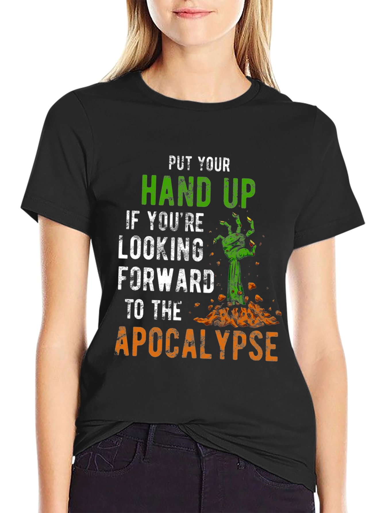 Apocalypse Zombie Hand T-Shirt