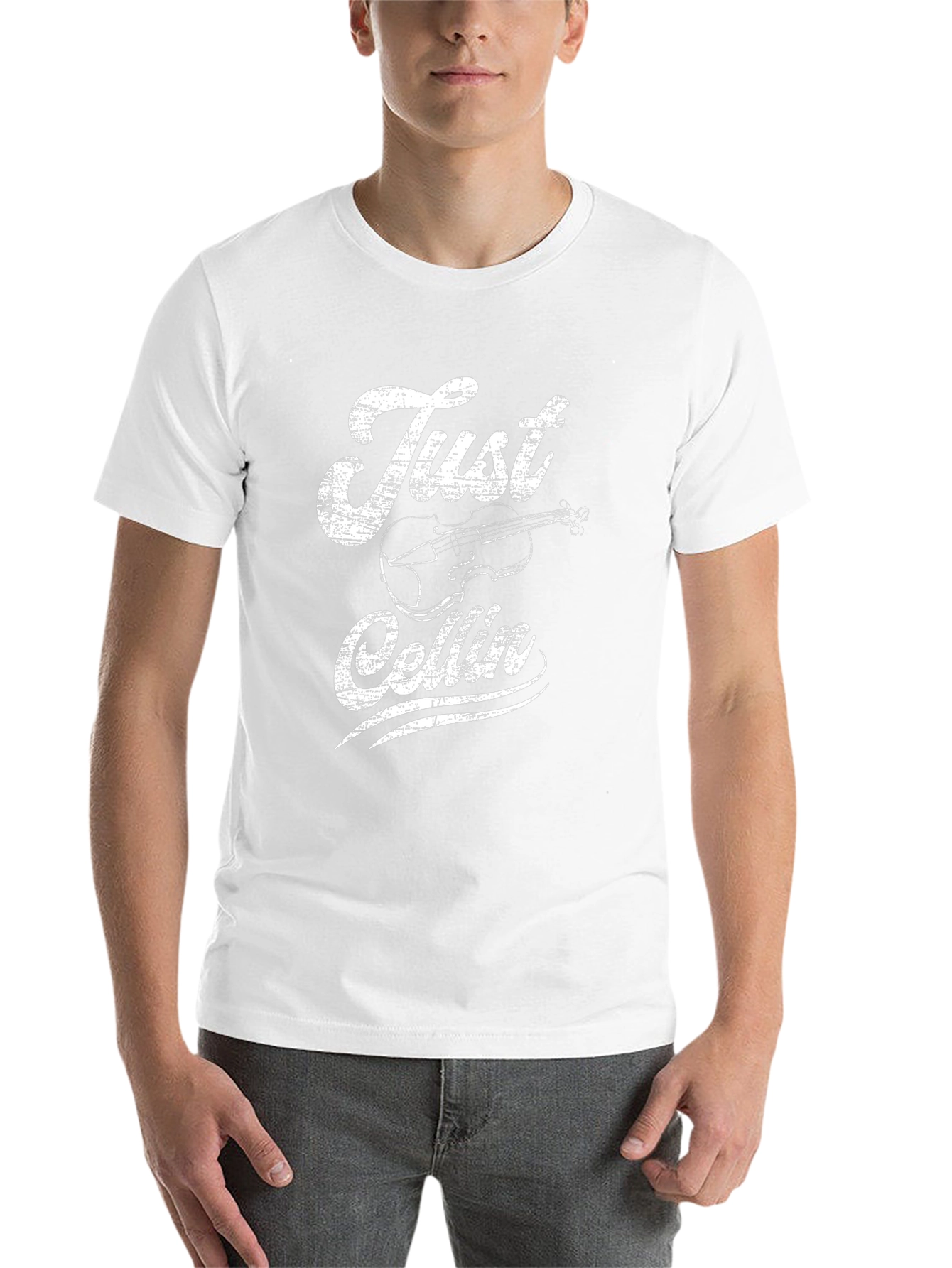Just Cellin T-Shirt - Music Lover Tee