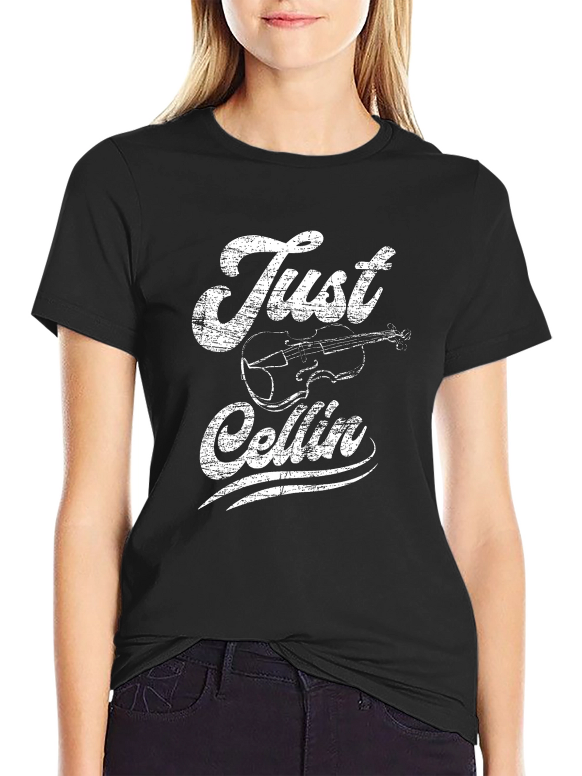 Just Cellin T-Shirt - Music Lover Tee