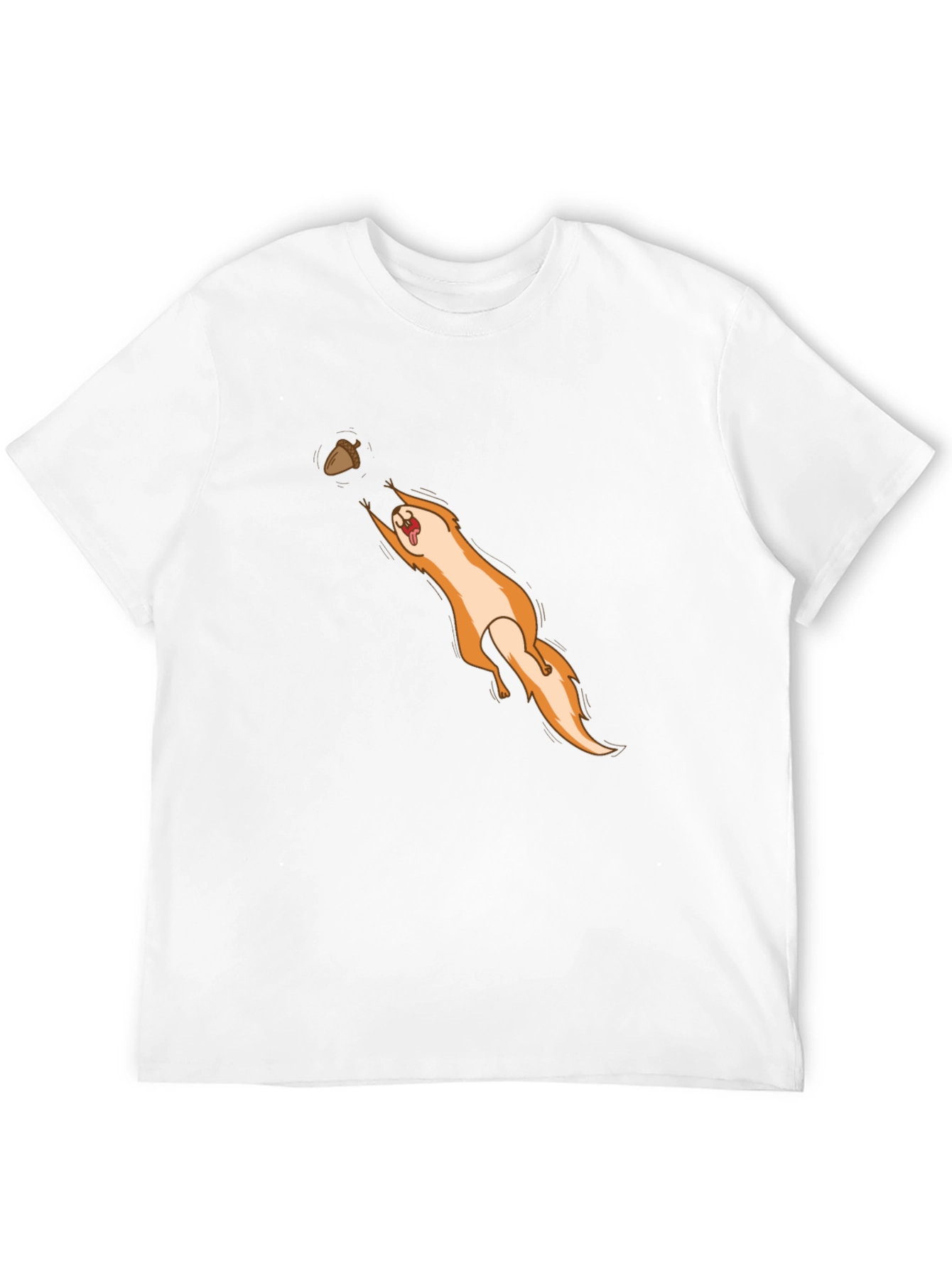 Funny Squirrel Nut Chaser Graphic T-Shirt