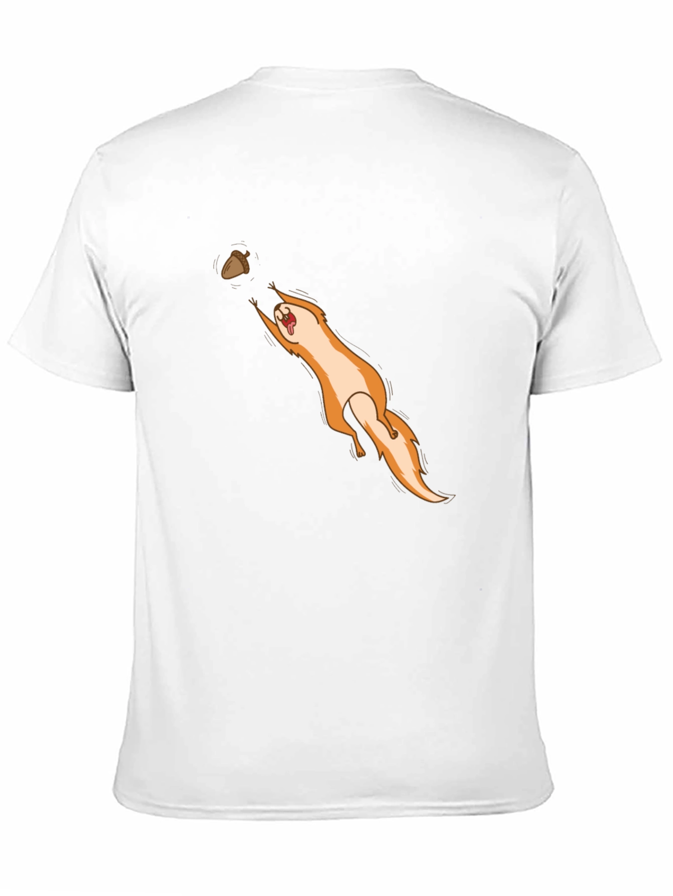 Funny Squirrel Nut Chaser Graphic T-Shirt