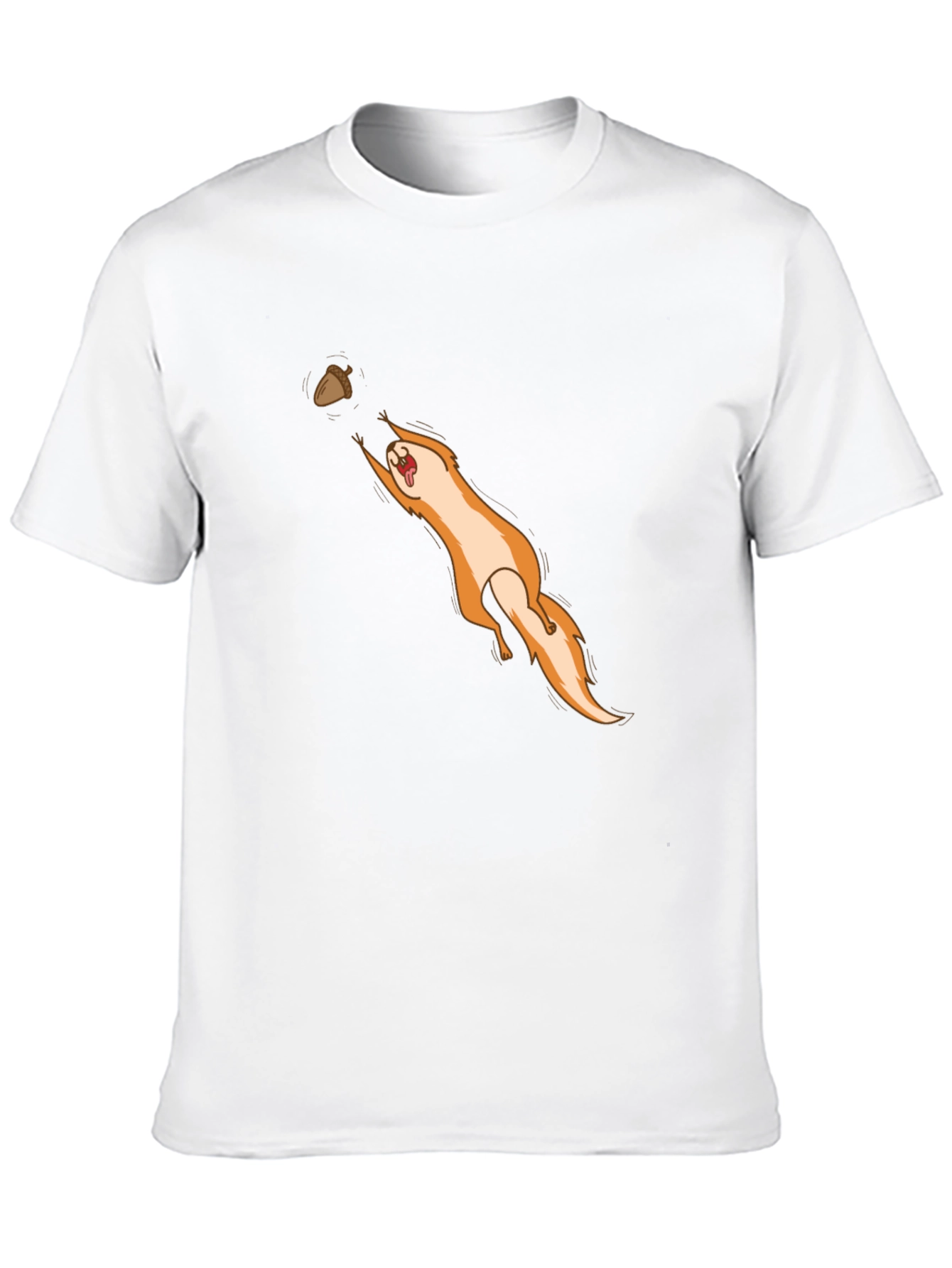 Funny Squirrel Nut Chaser Graphic T-Shirt