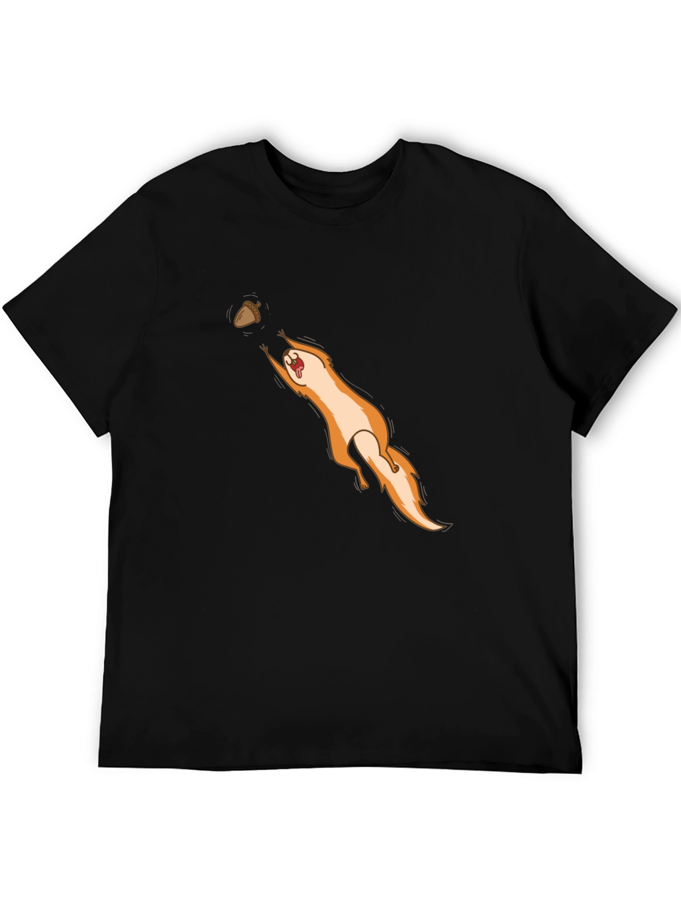 Funny Squirrel Nut Chaser Graphic T-Shirt