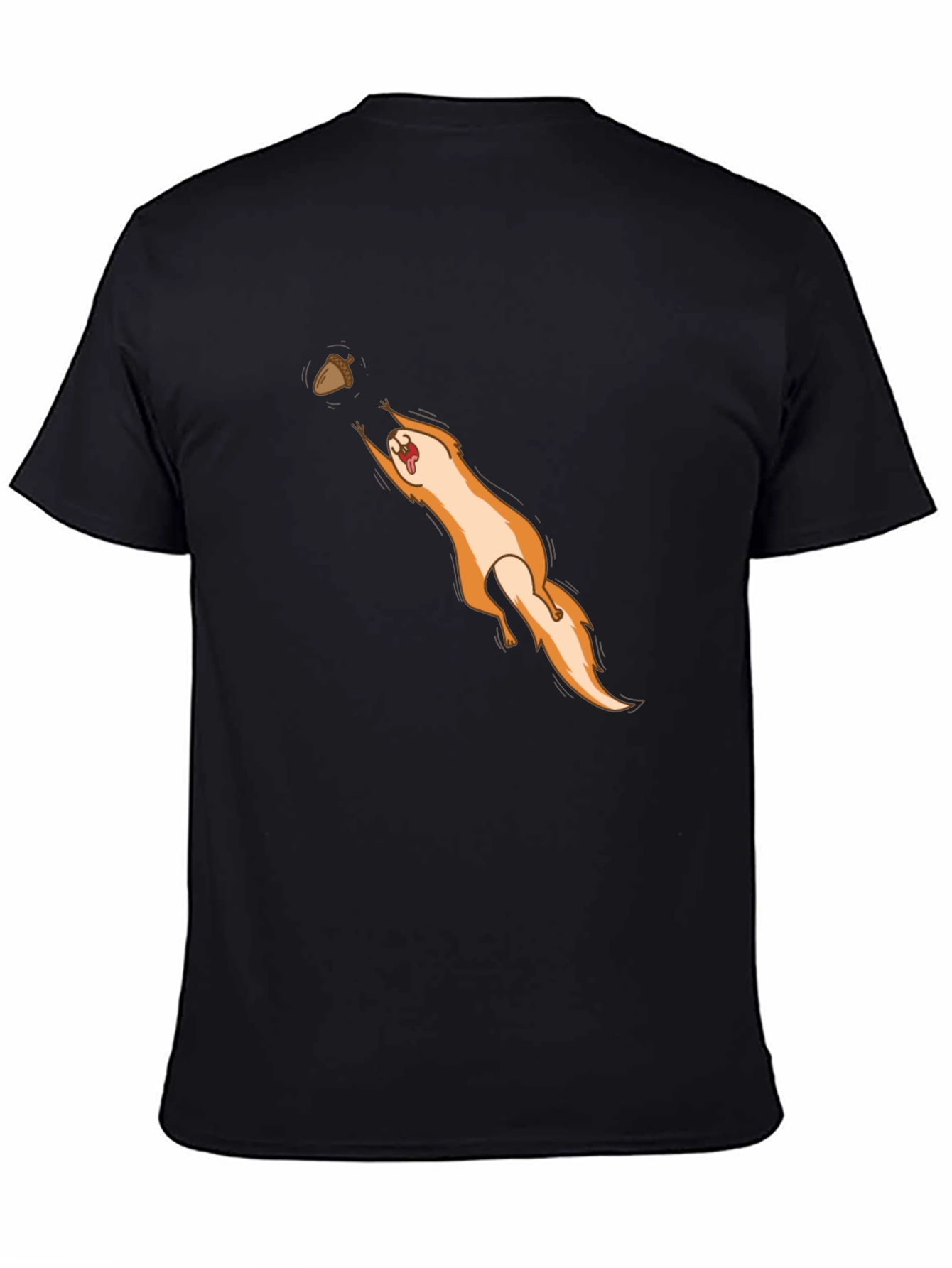 Funny Squirrel Nut Chaser Graphic T-Shirt