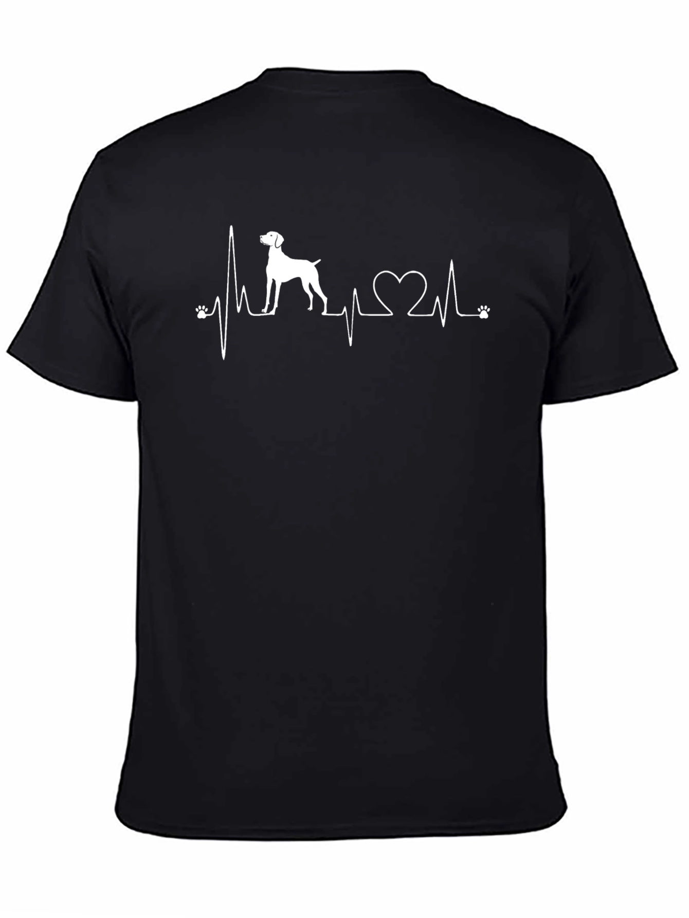 Dog Heartbeat Graphic Tee
