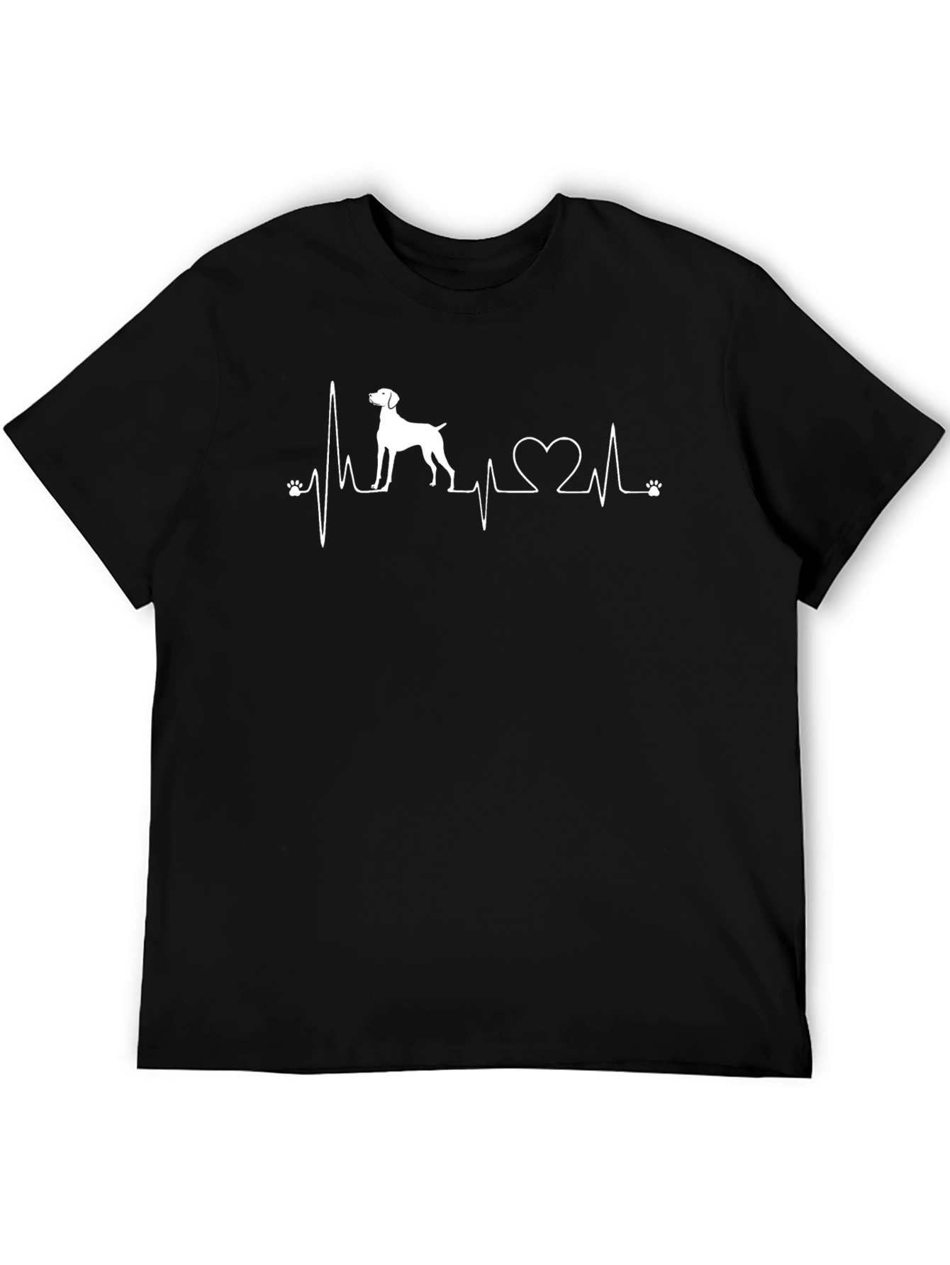 Dog Heartbeat Graphic Tee
