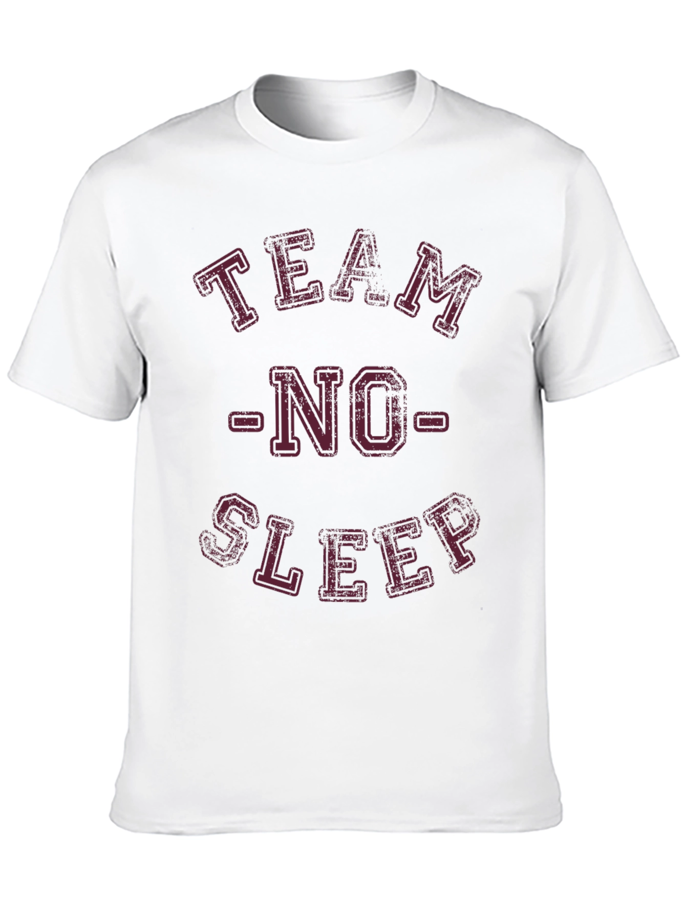 Team No Sleep Black Graphic T-Shirt