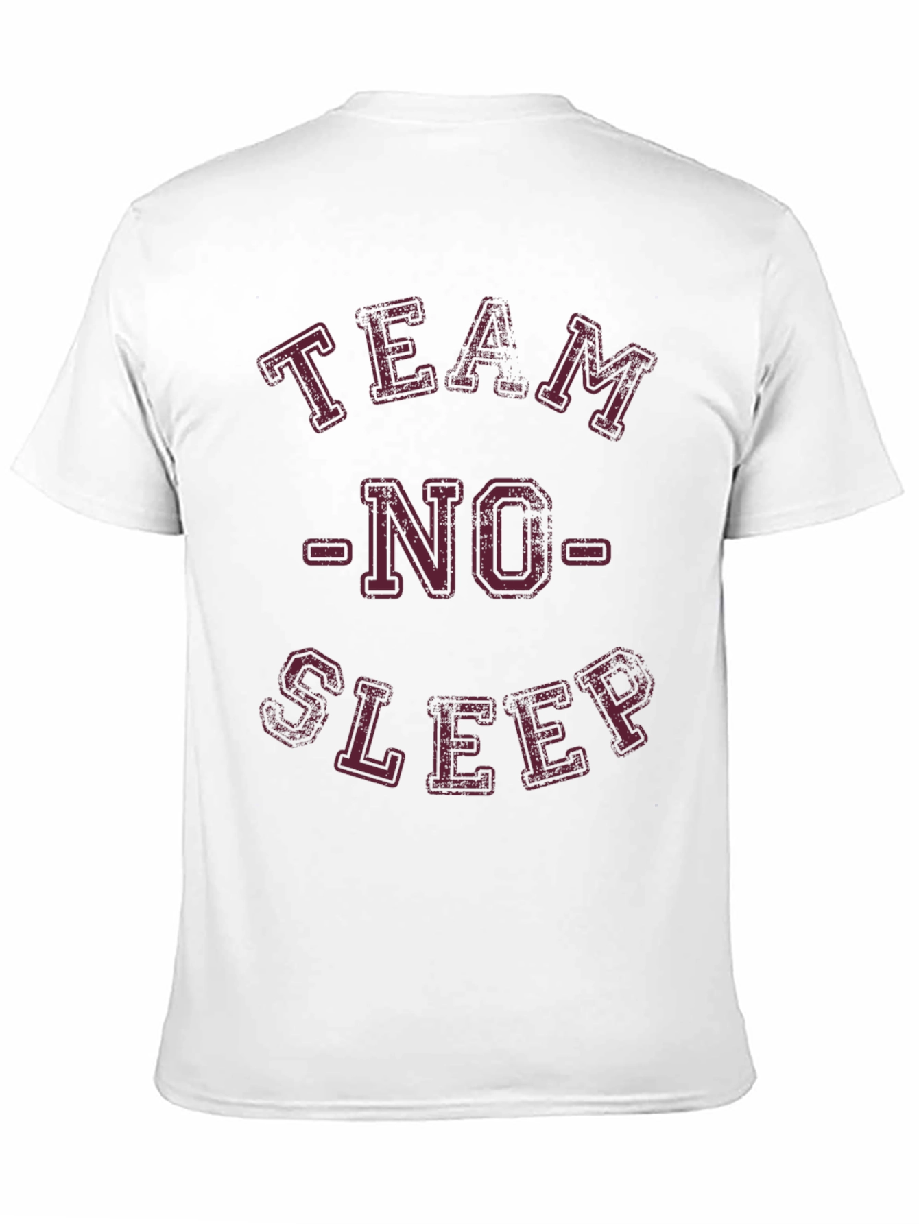 Team No Sleep Black Graphic T-Shirt
