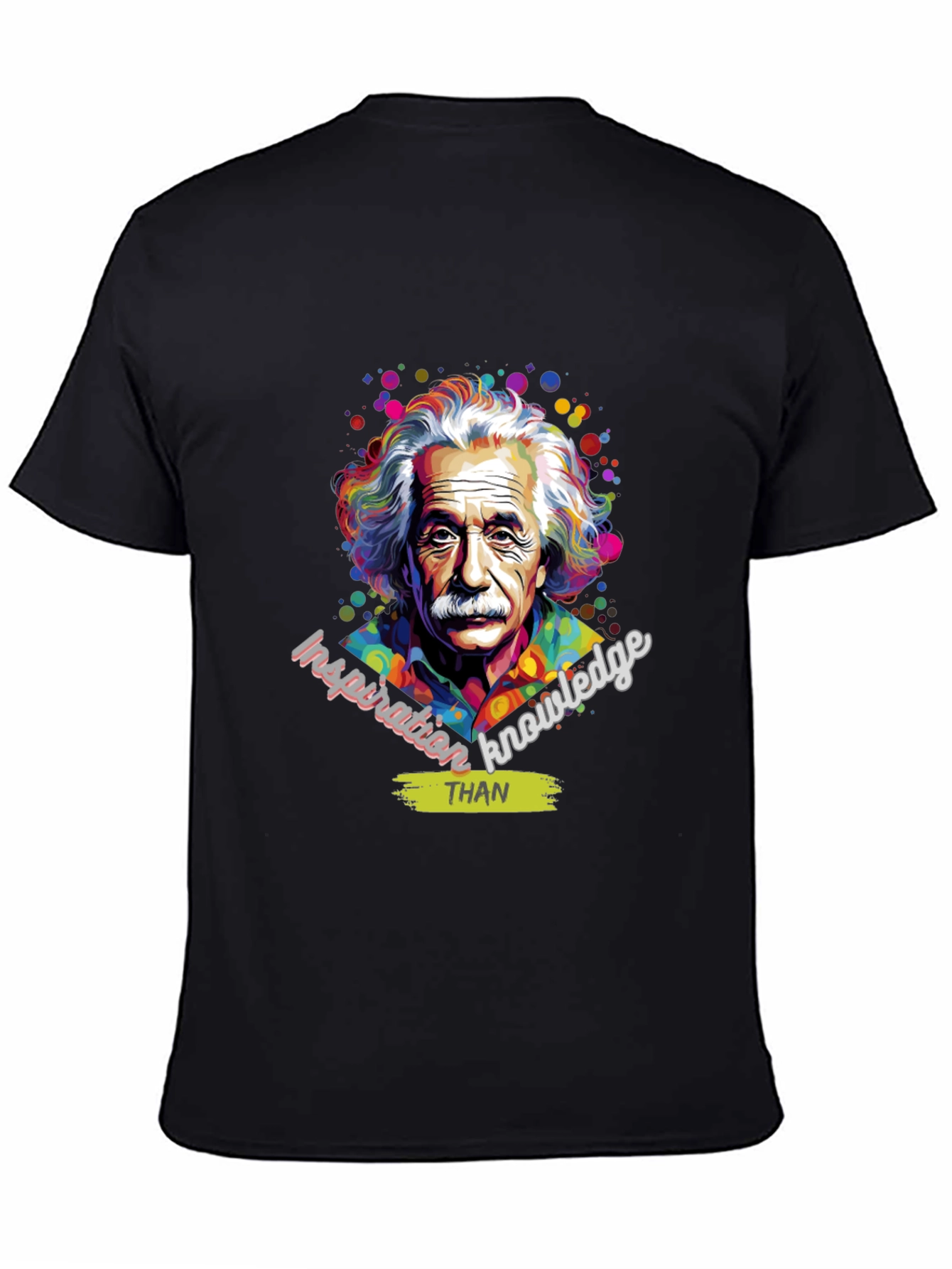 Einstein Inspiration T-Shirt - Knowledge Over Everything