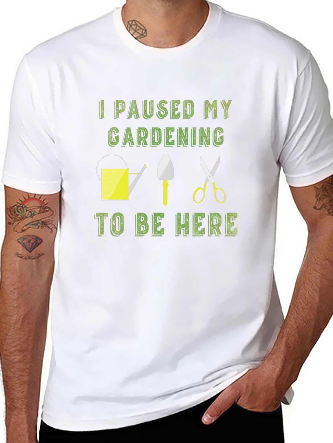 Gardening Pause T-Shirt - Funny Gardener Gift