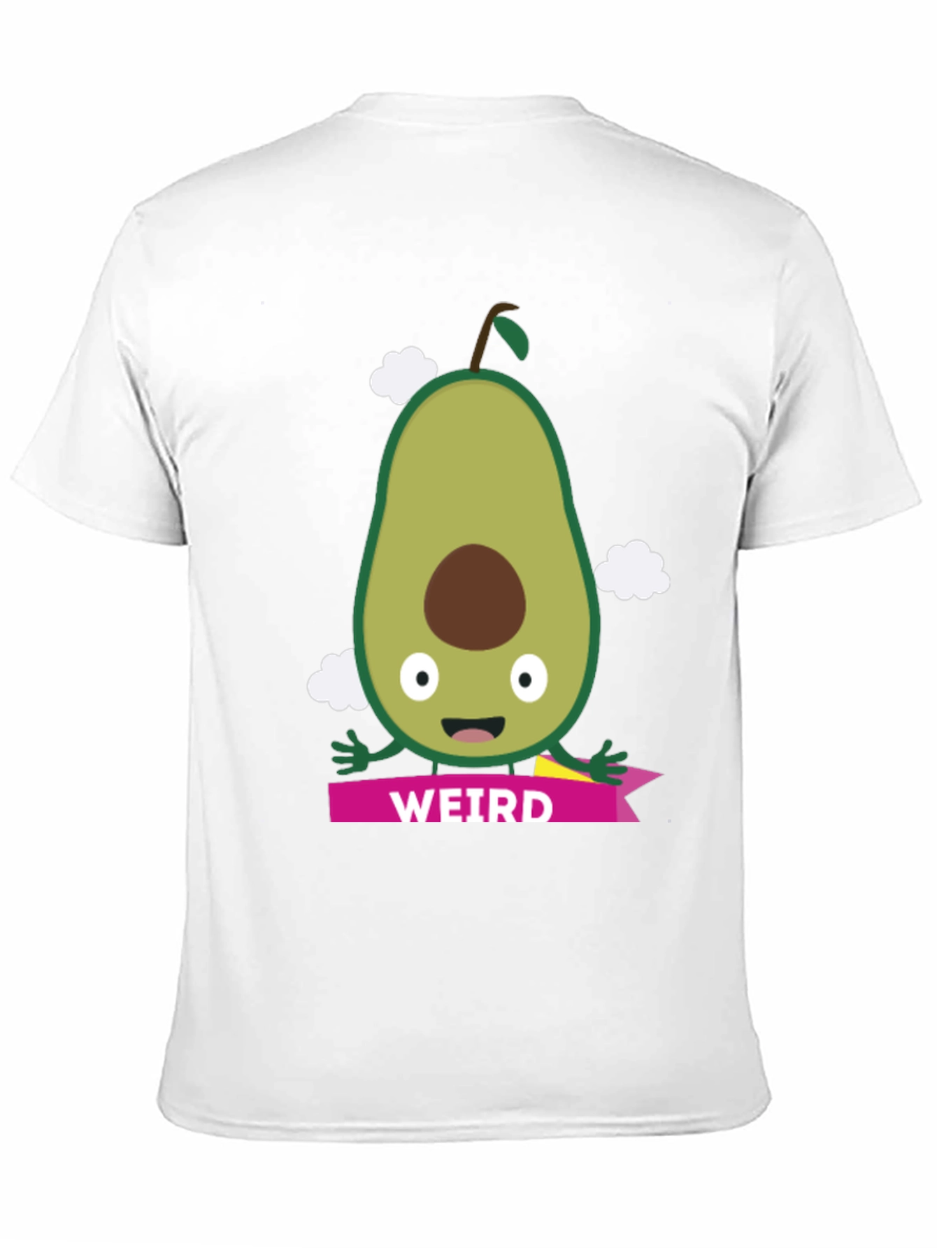 Weird Avocado Graphic Tee - Unisex Black T-Shirt