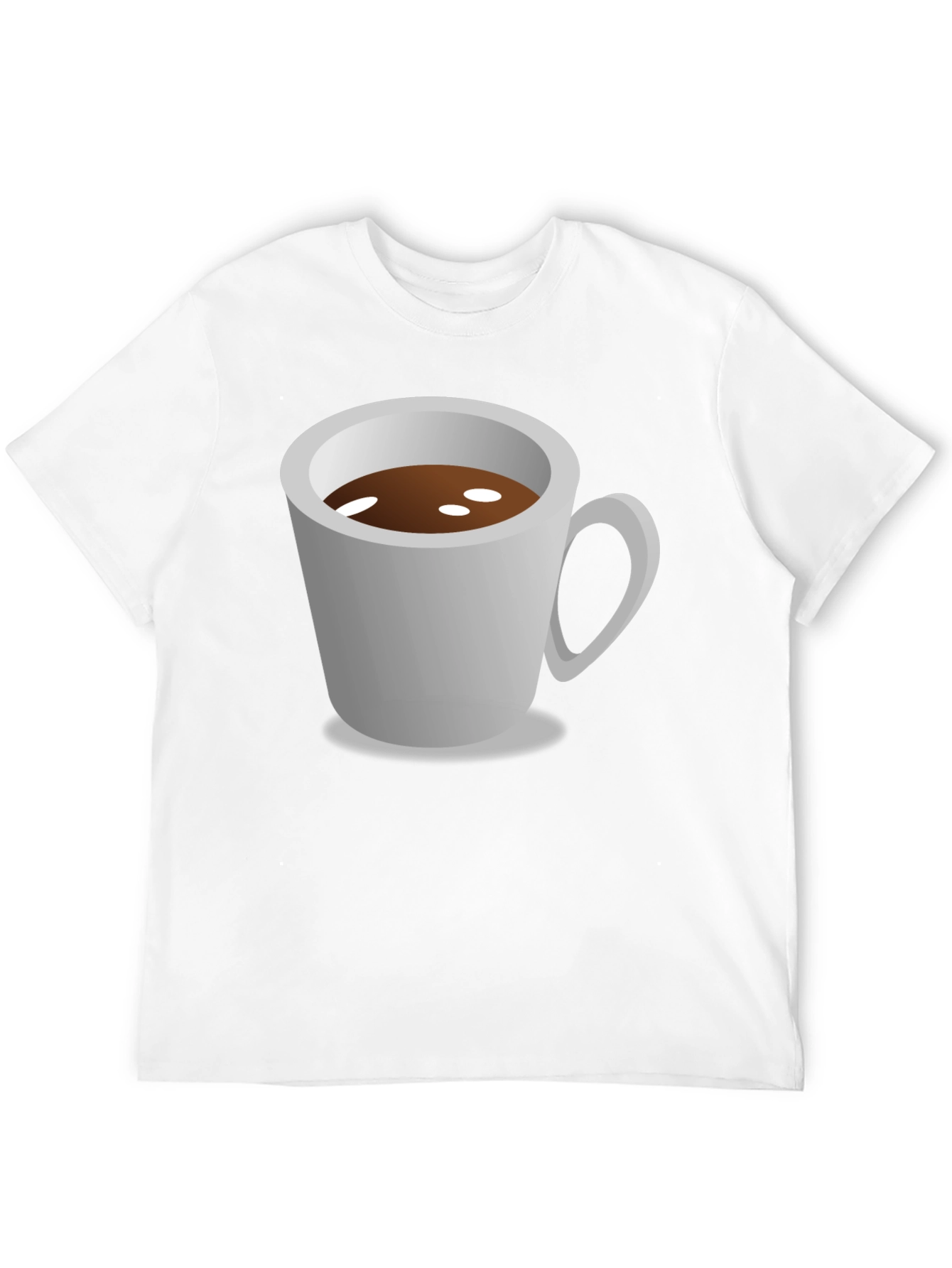 Coffee Cup Graphic Tee - Black Unisex Shirt