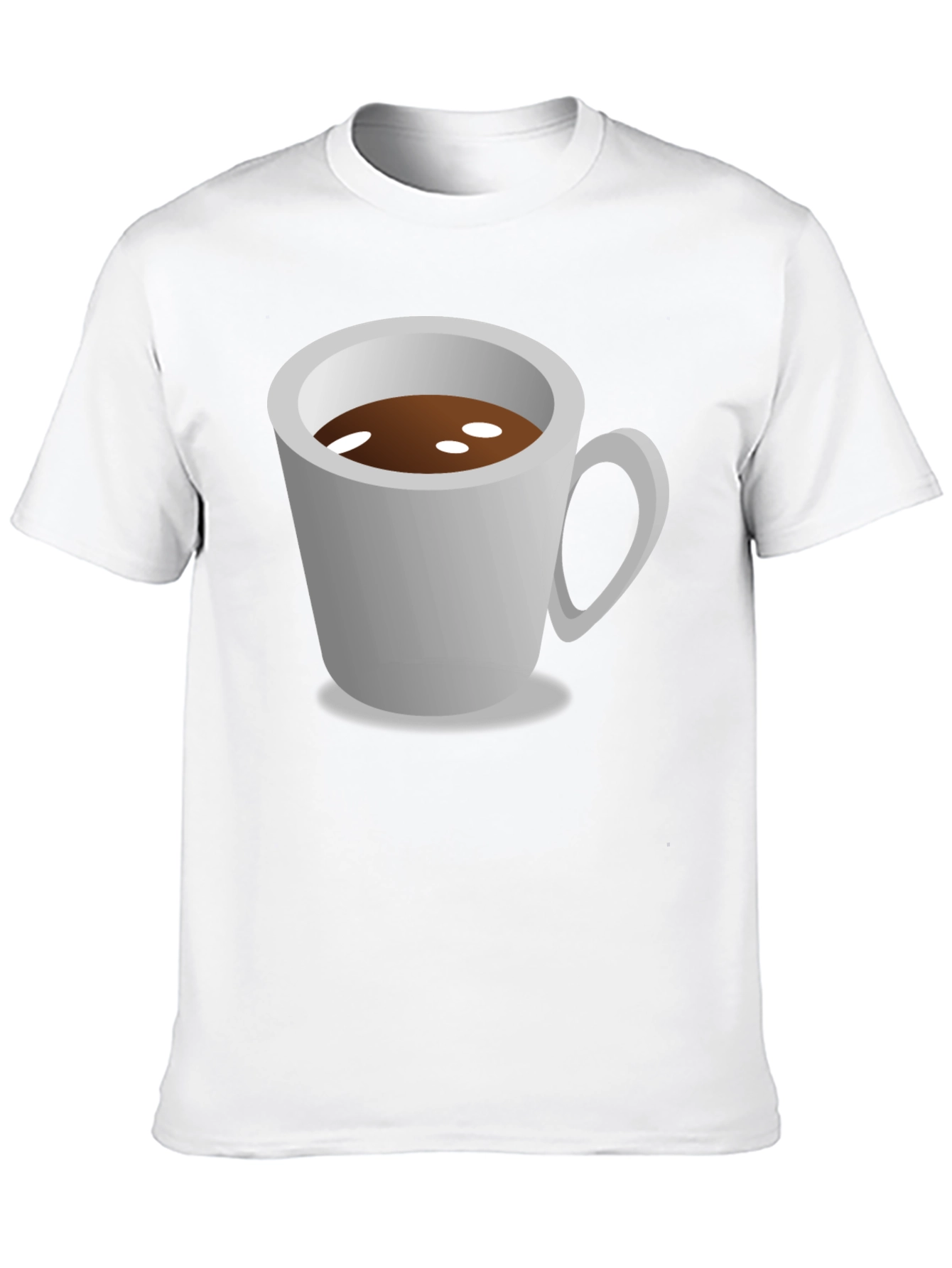 Coffee Cup Graphic Tee - Black Unisex Shirt