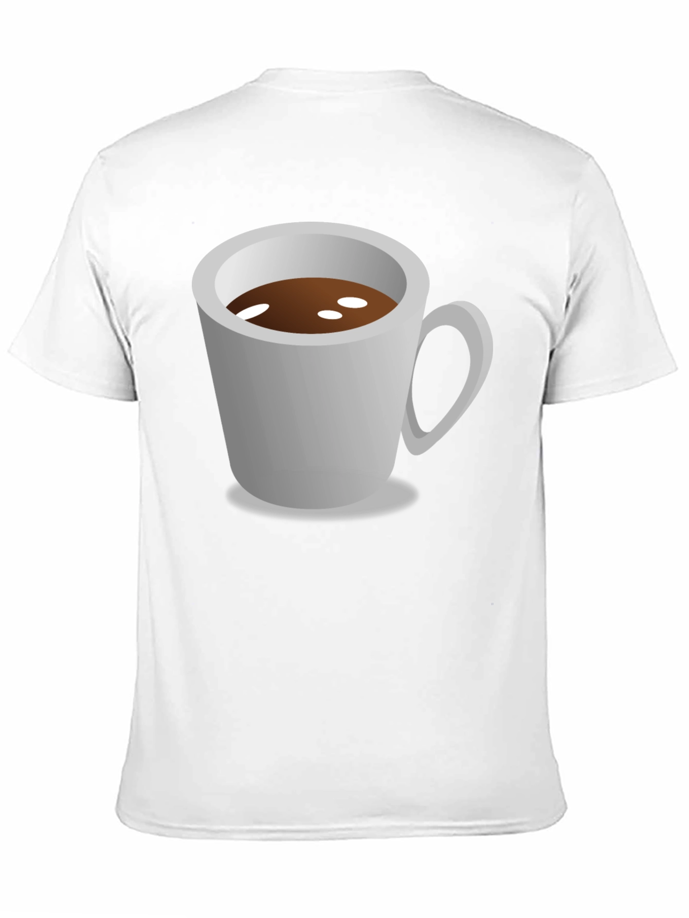 Coffee Cup Graphic Tee - Black Unisex Shirt
