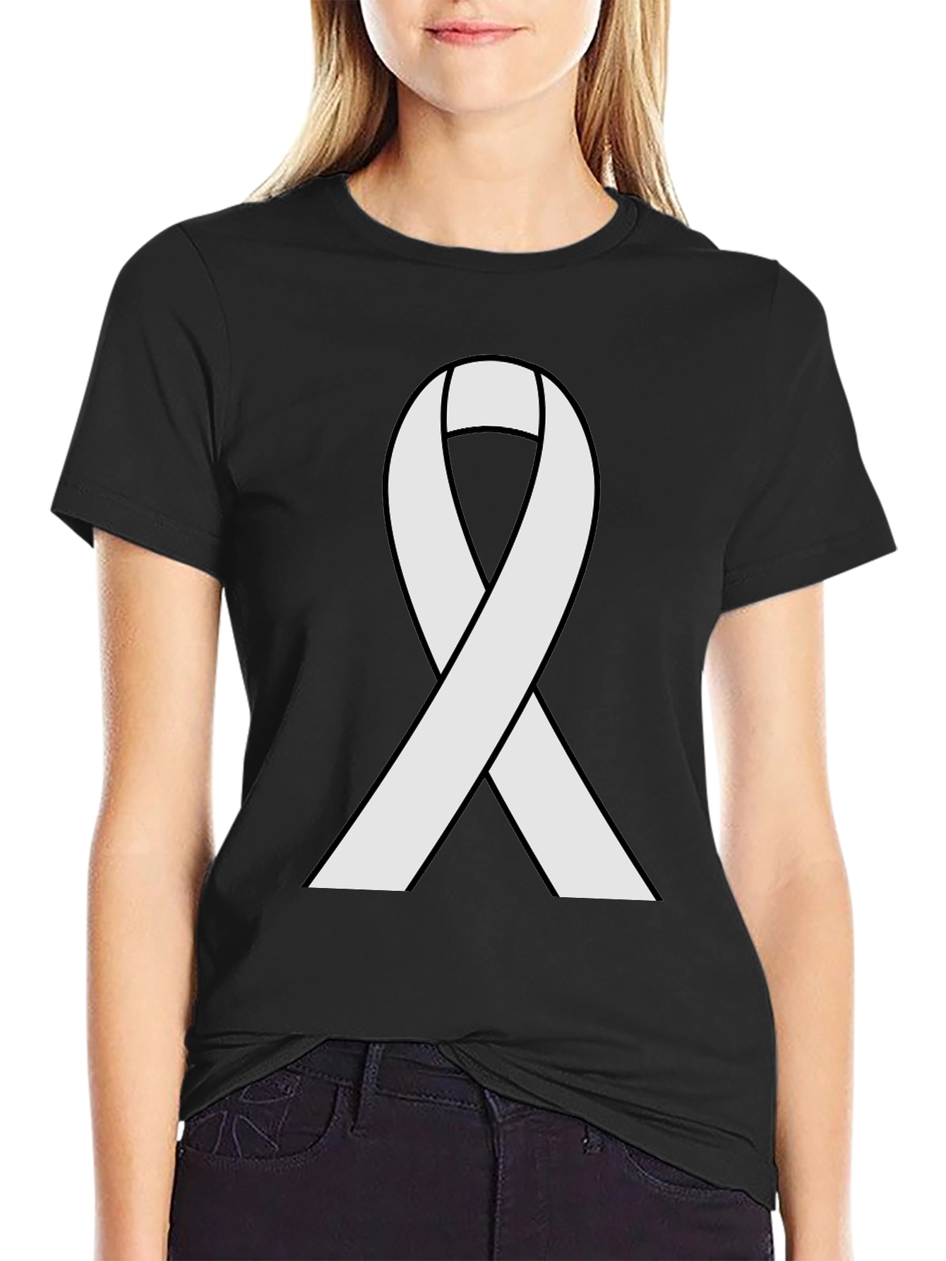 Awareness Ribbon Tee - Stylish Support