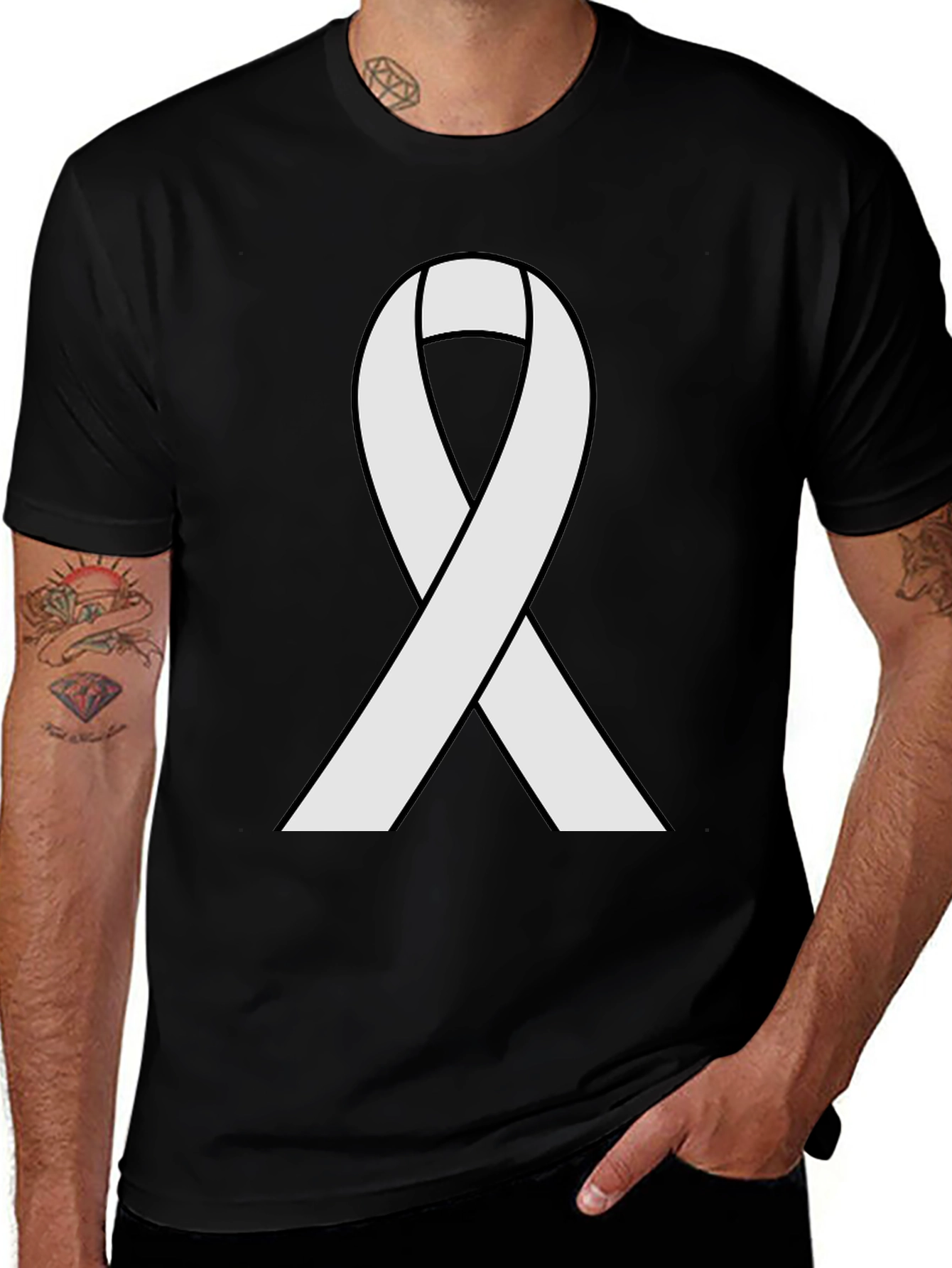 Awareness Ribbon Tee - Stylish Support