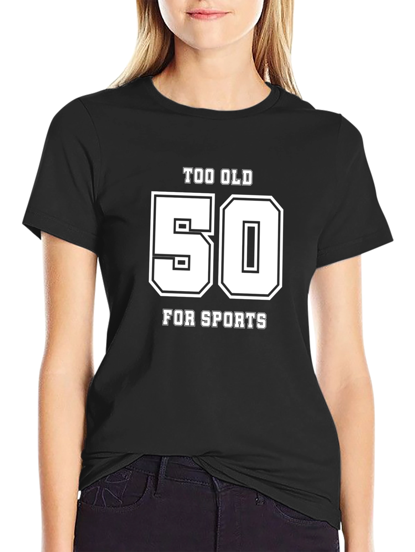 Too Old for Sports 50th Birthday T-Shirt