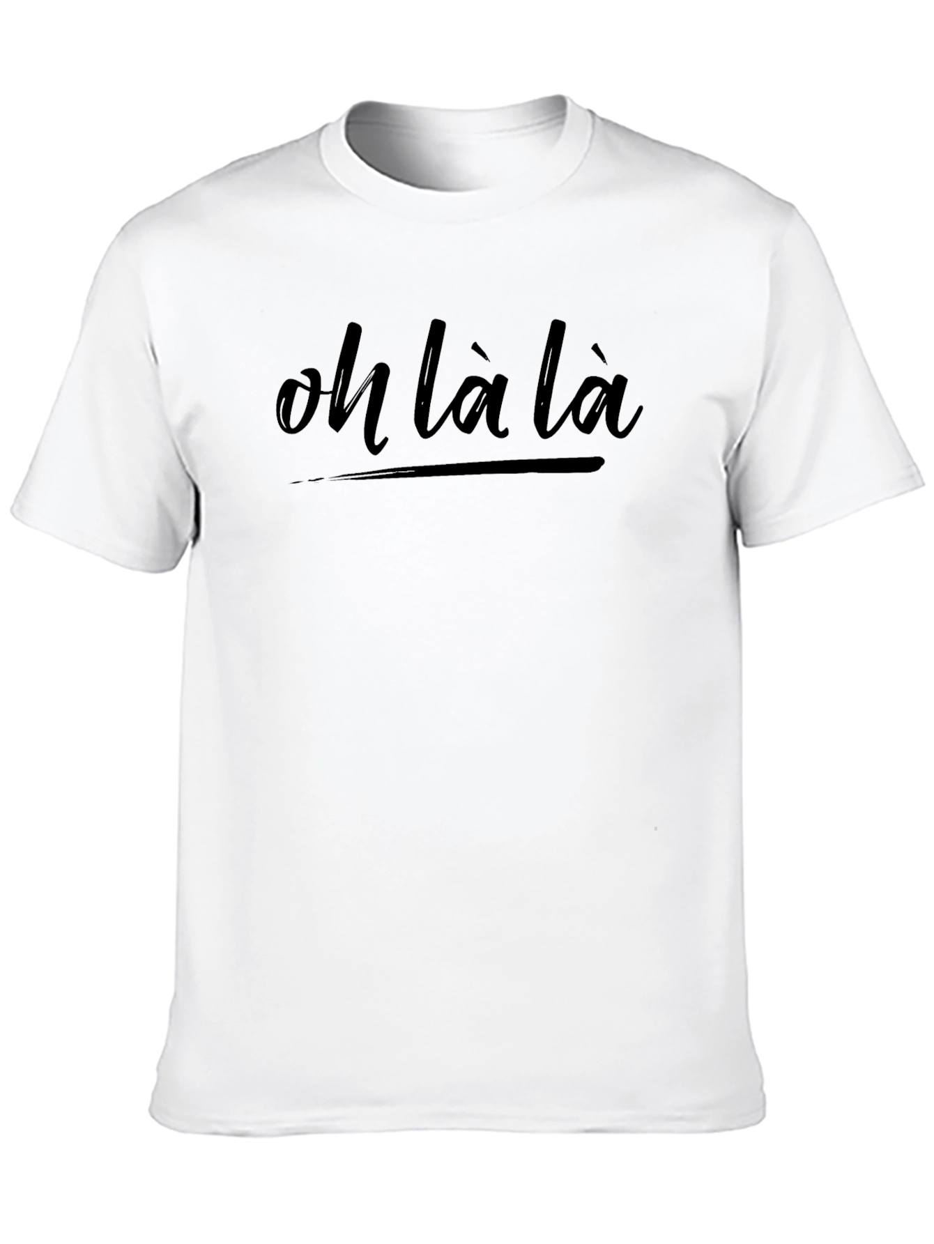 Oh Là Là Graphic Tee - Black Unisex T-Shirt
