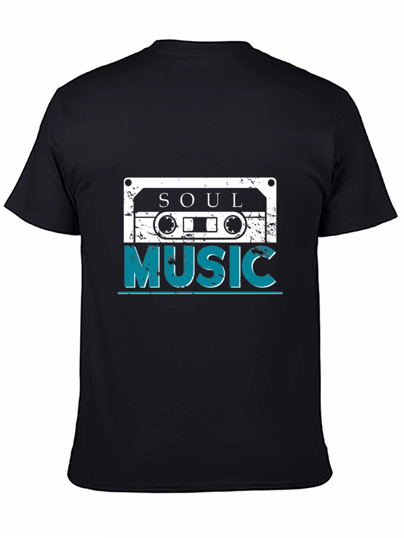 Retro Soul Music Cassette Graphic T-Shirt
