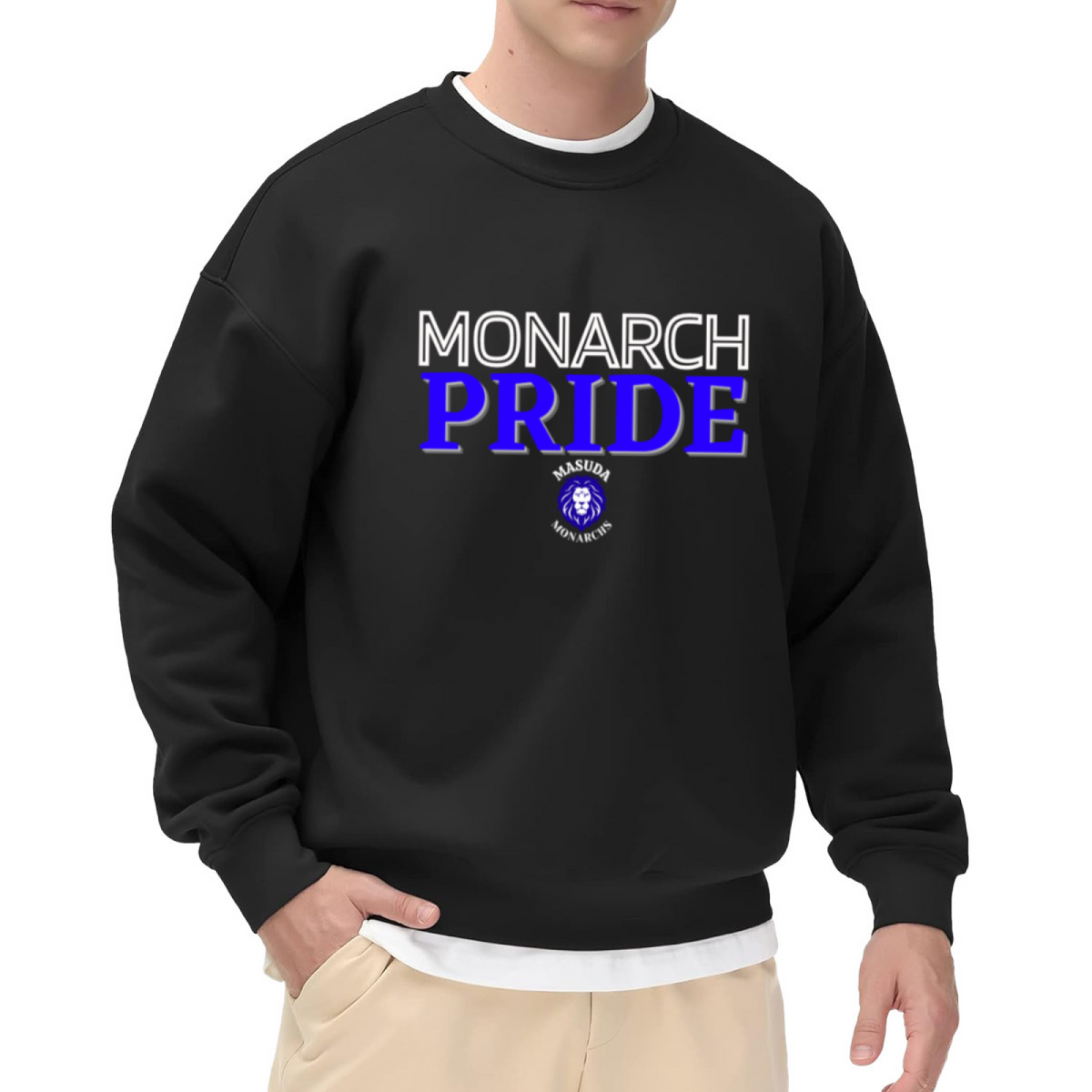 MONARCH PRIDE - Monarch Butterfly Nature Graphic ԲÁìÎÀÒÂ | Unisex Pullover Sweatshirt