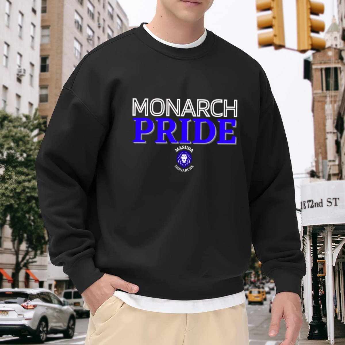 MONARCH PRIDE - Monarch Butterfly Nature Graphic ԲÁìÎÀÒÂ | Unisex Pullover Sweatshirt