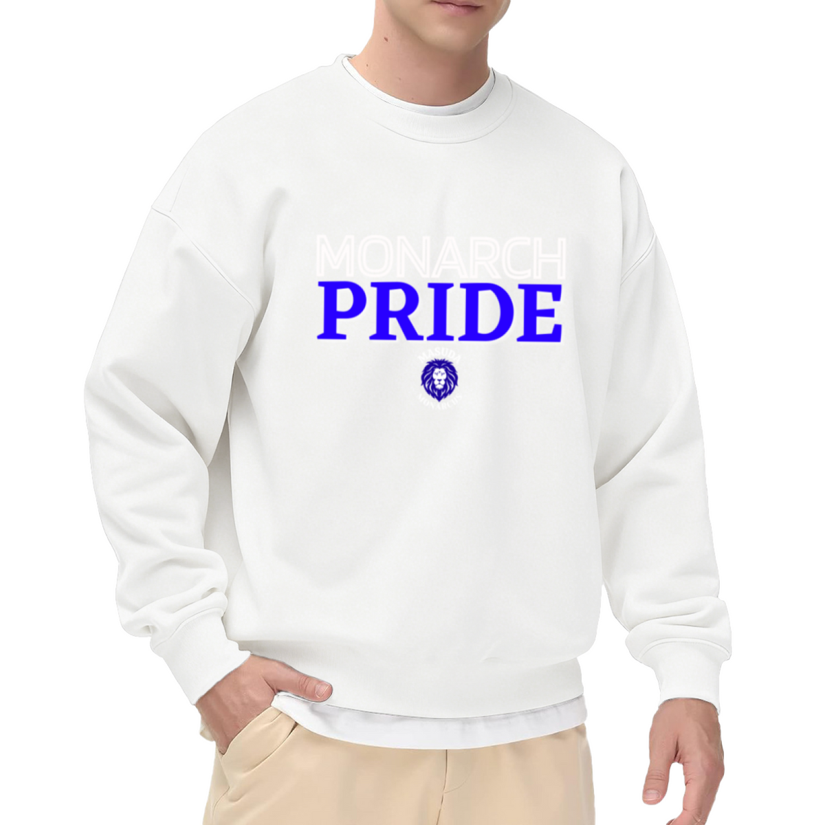 MONARCH PRIDE - Monarch Butterfly Nature Graphic ԲÁìÎÀÒÂ | Unisex Pullover Sweatshirt
