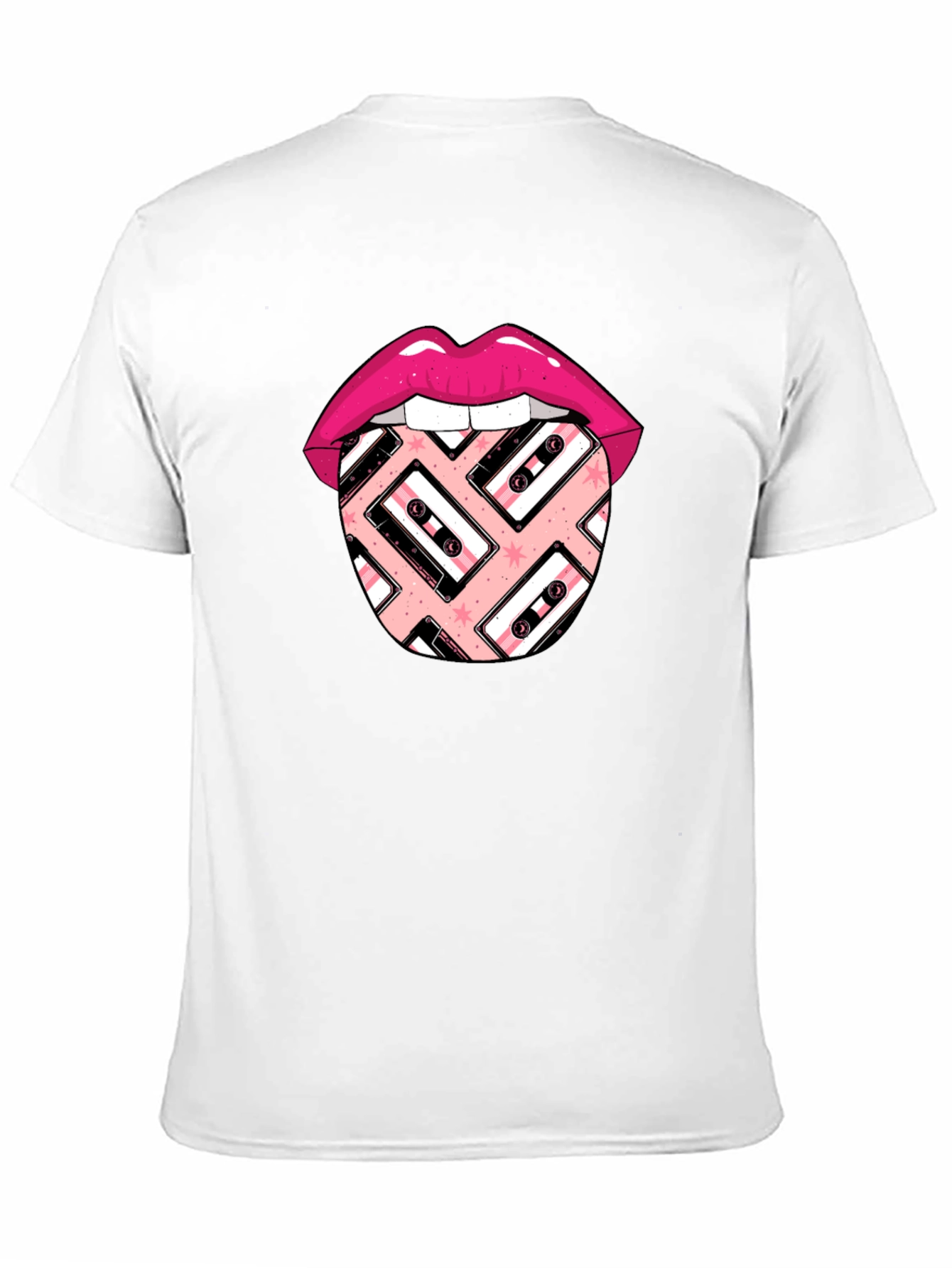 Retro Lips Cassette Graphic Tee