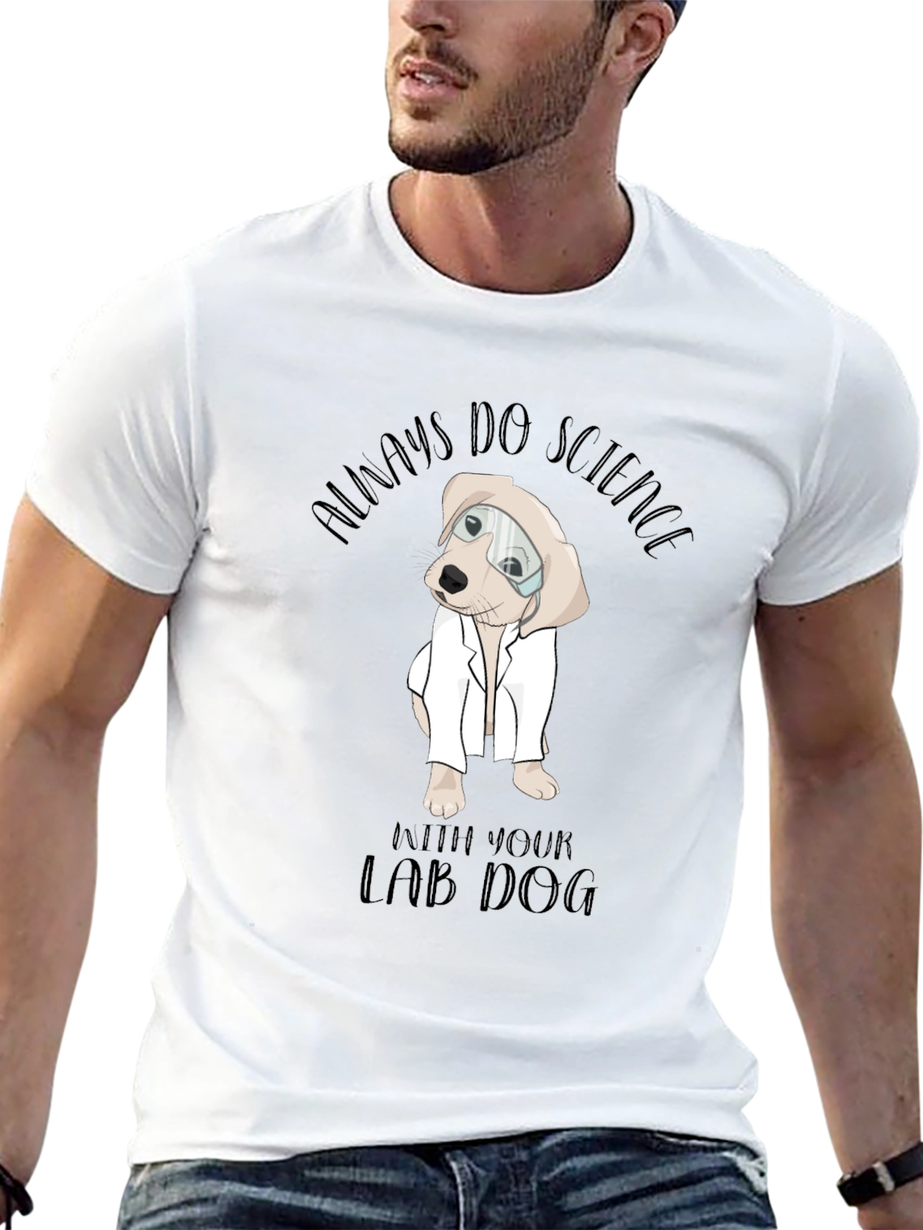 Lab Dog Science T-Shirt